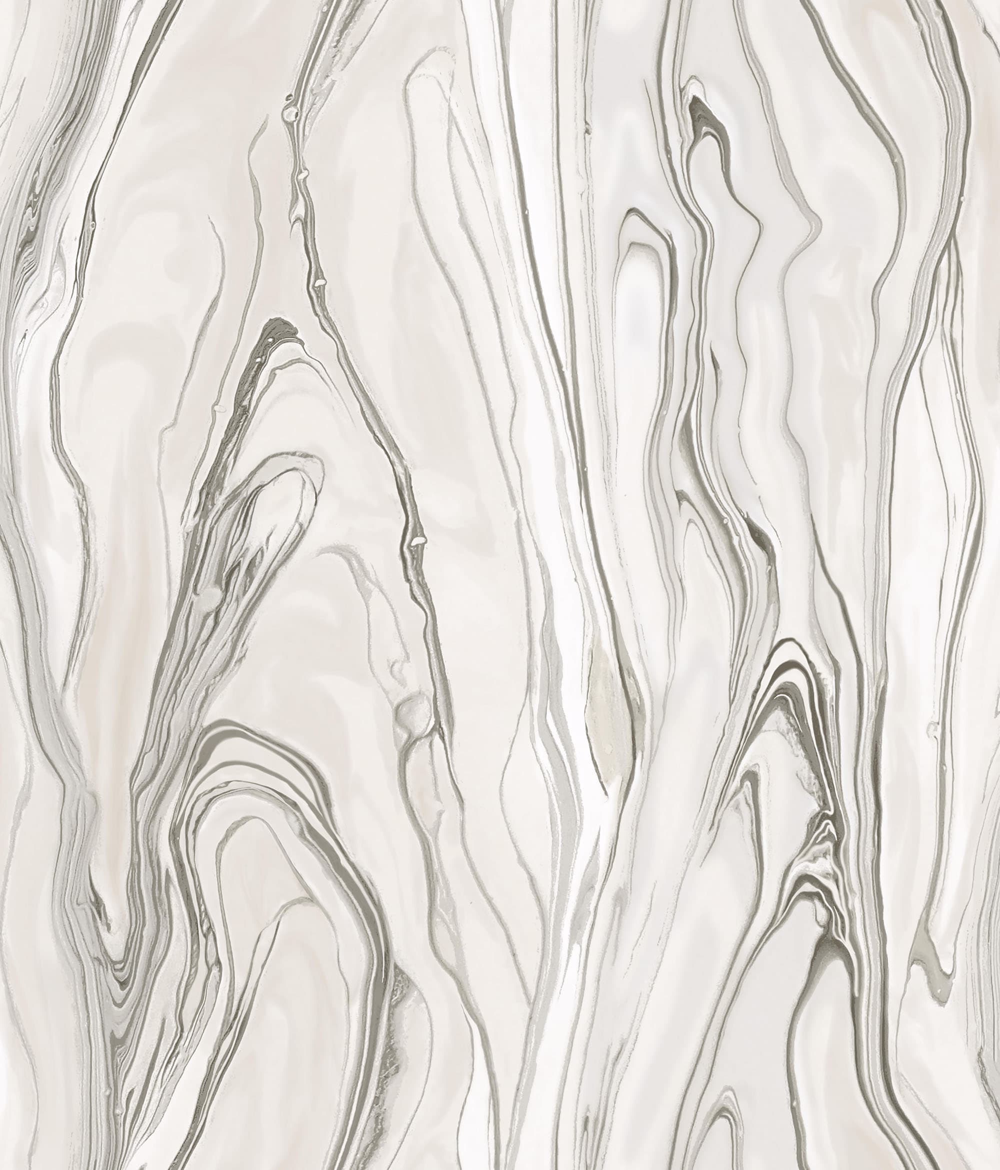 York Wallcoverings CL2573 Impressionist 56.4-Sq. Feet Neutral Paper Marble Unpasted Wallpaper