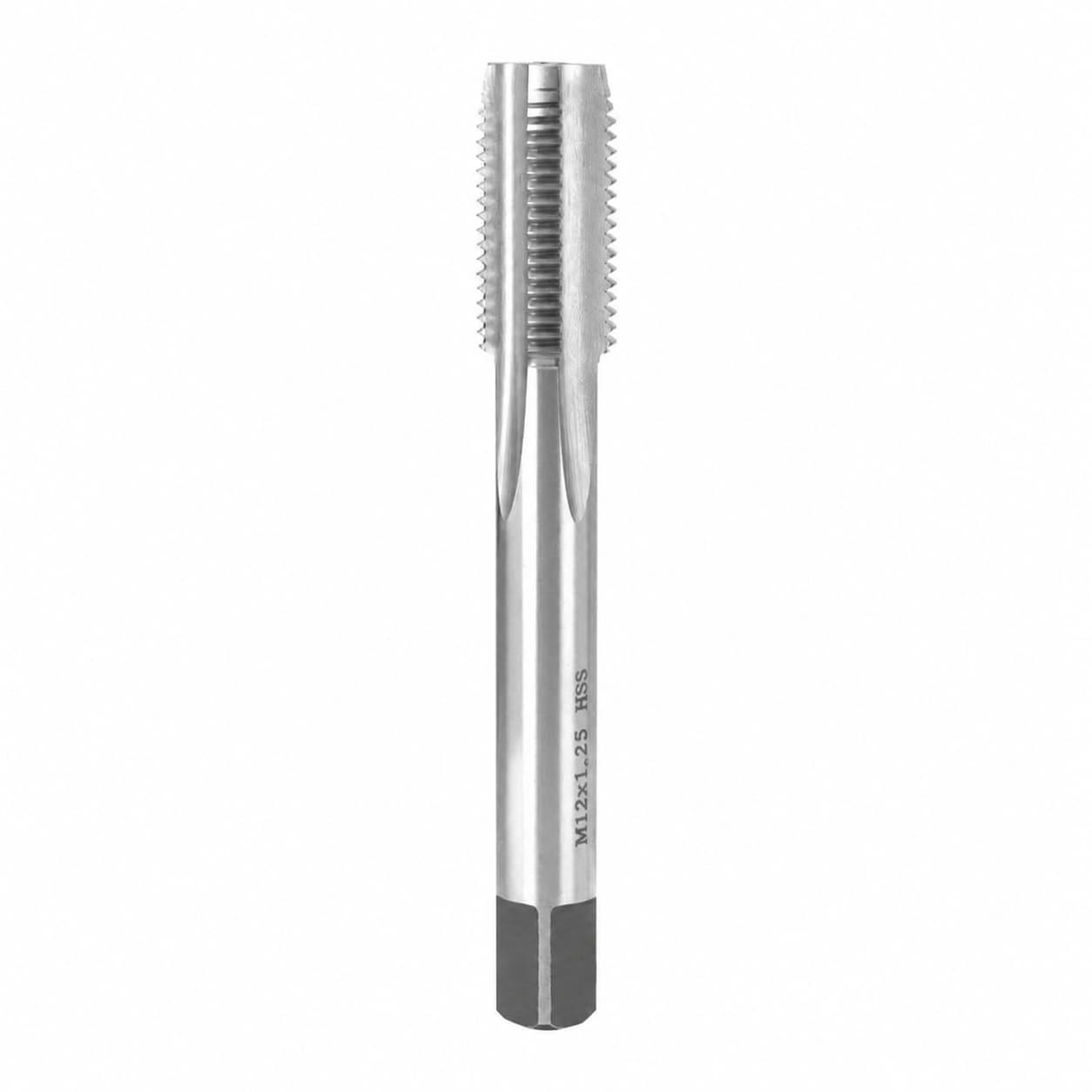 Linder Group Inc Metric Thread Tap M12 HSS 6542 Right Hand 1 Point 25 mm Pitch 88 mm Length for Stainless Steel Iron Aluminum Copper General Steel 1 pcs