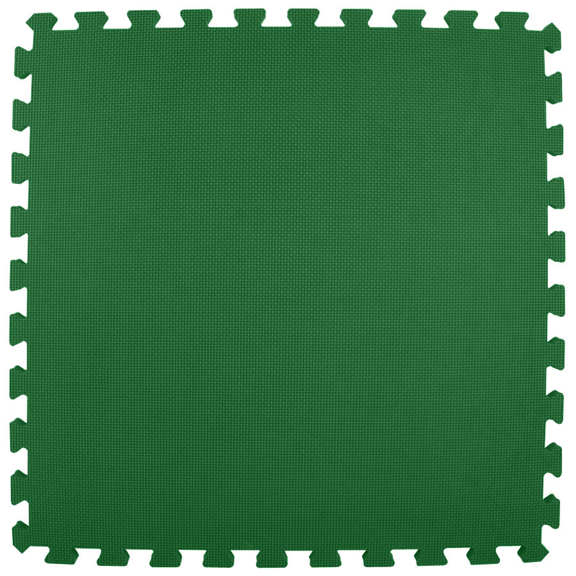 Greatmats DF15FG15 24-in W x 24-in L x 0.63-in T Interlocking Foam Gym Floor Tile ( 58.12-sq ft ) 15 -Pack