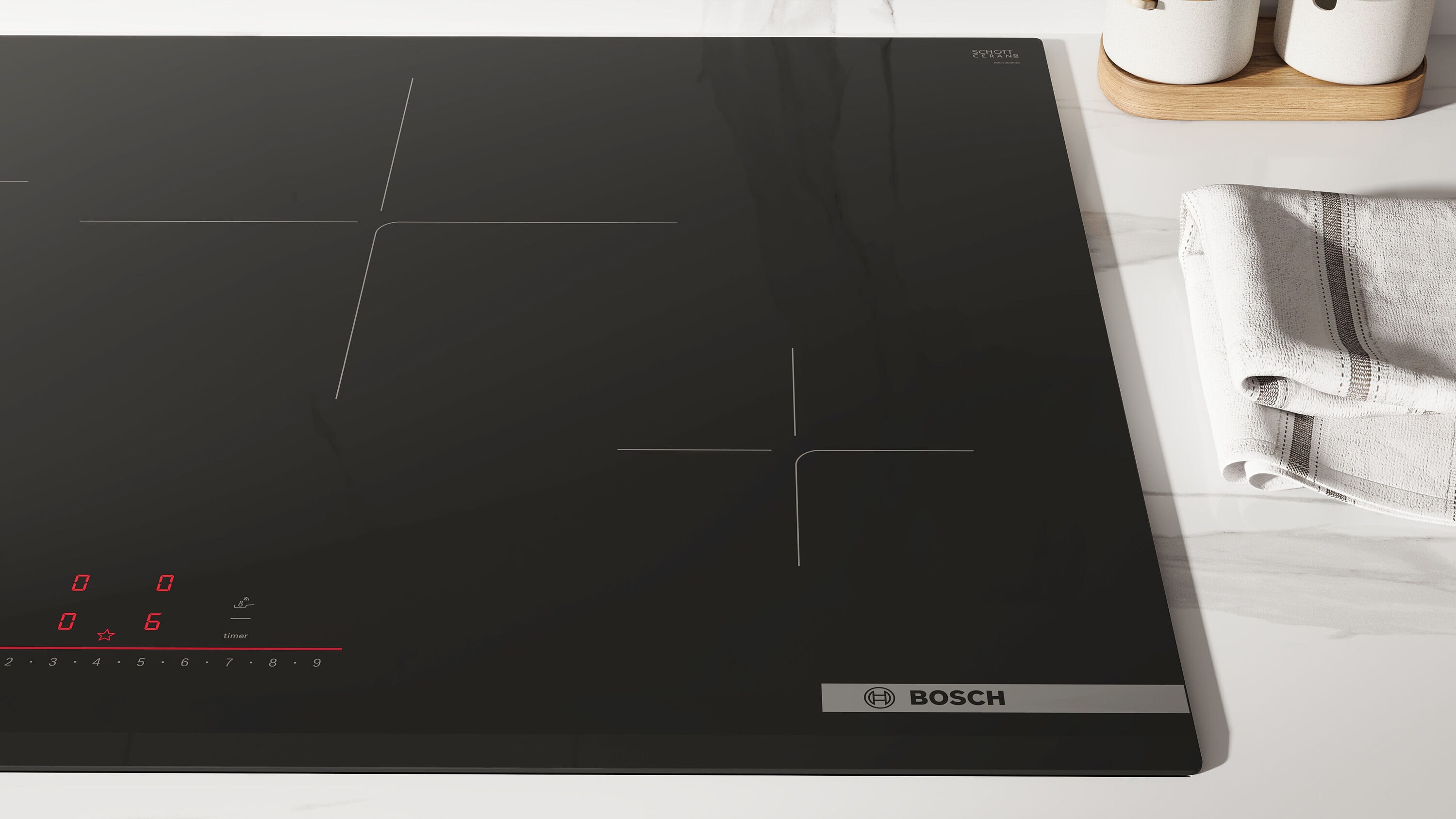 Bosch NIT8061UC Induction-Cooktops - View #3