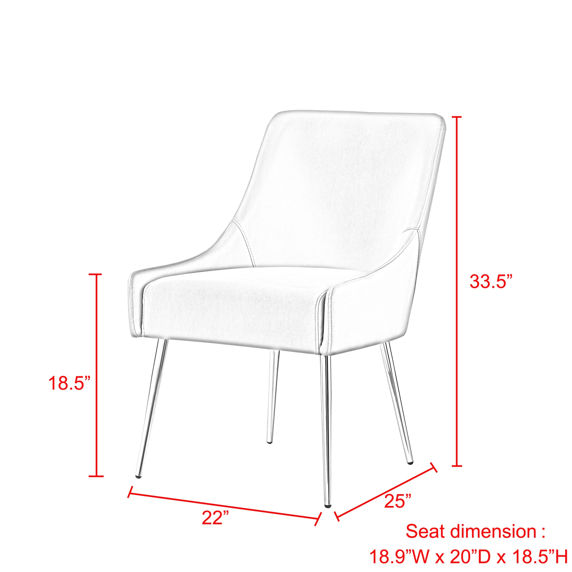 Inspired Home AD91-02BH2-LS Dining-Chairs - View #8