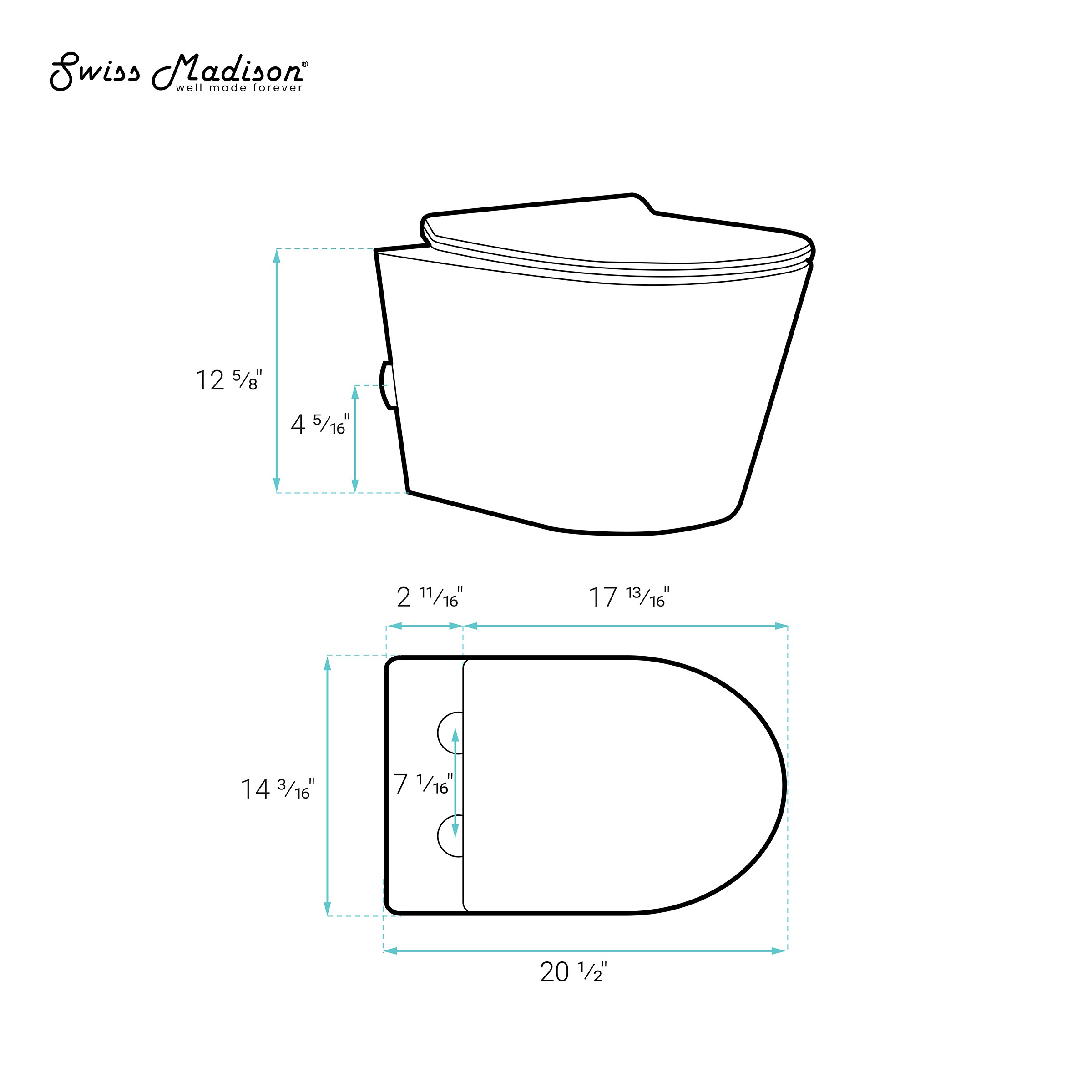 Swiss Madison SM-25-BFLUC03BK Toilet-Bowls - View #7