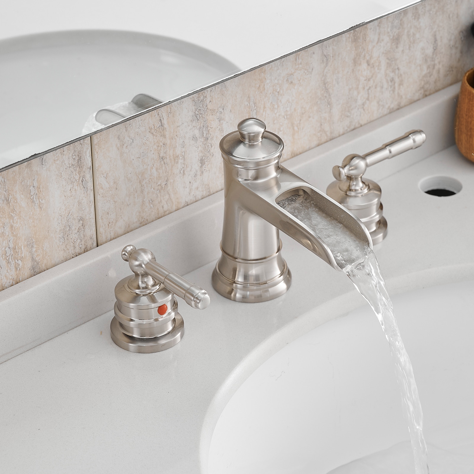 WELLFOR GQJ-1362-BN Lavatory-Faucets - View #4