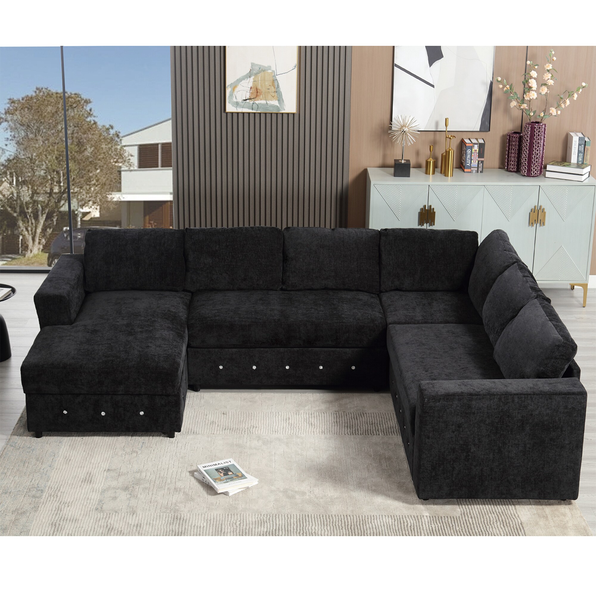 SINOFURN SYA370081GY Sofas-Loveseats - View #7
