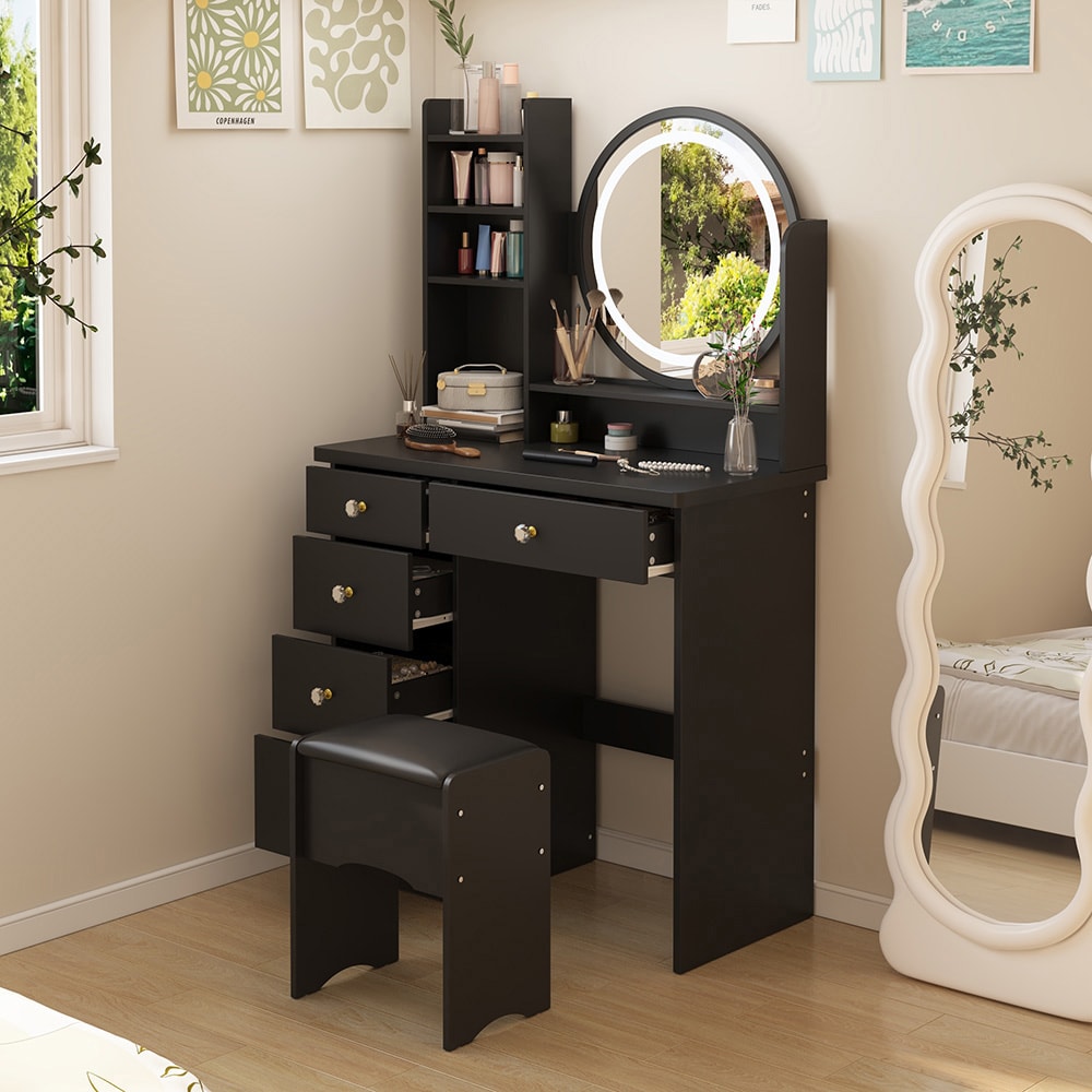 Homsee V-KF210095-06 Bedroom-Vanities - View #5