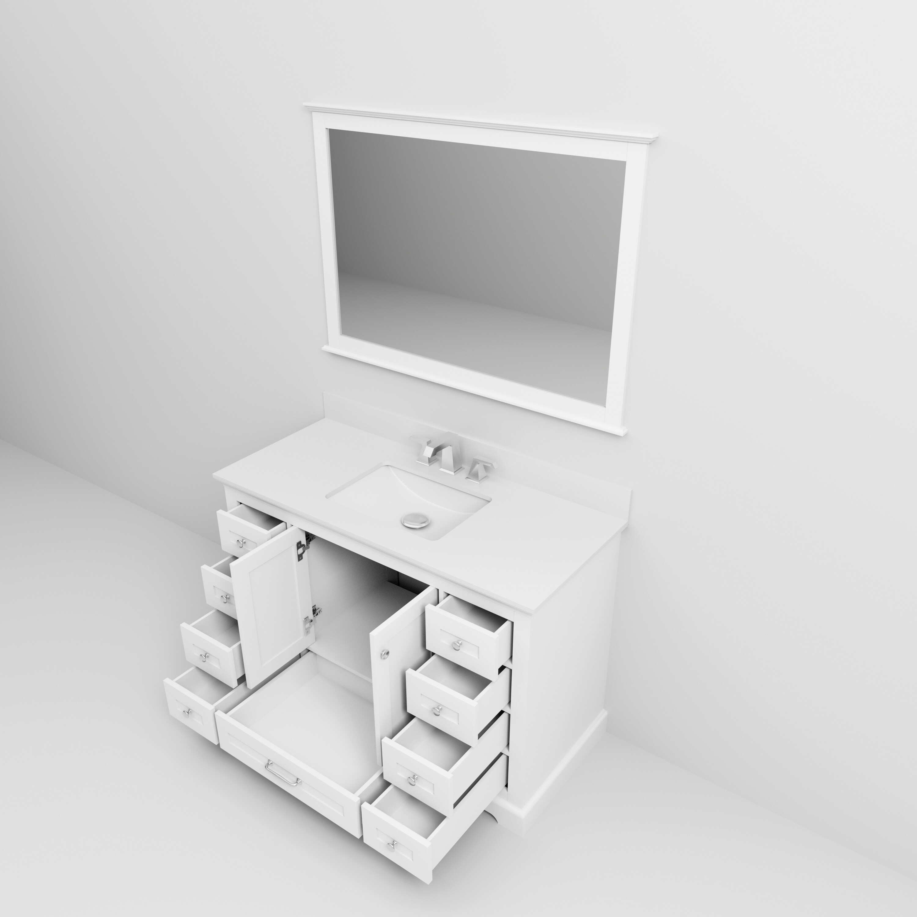 Lexora LVD48SA311 Bath-Vanity-Combo - View #13