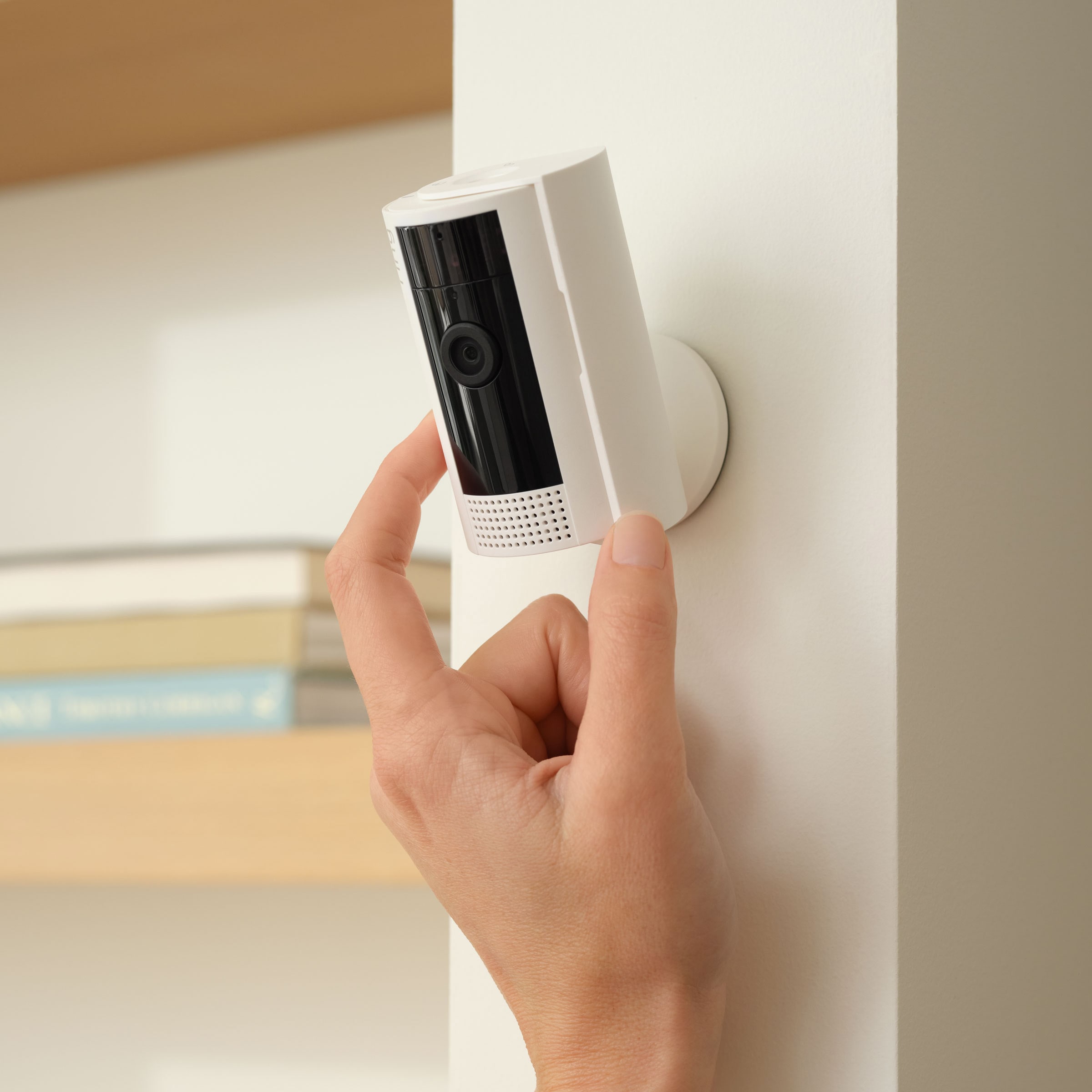 Ring Stick Up Cam Plug-In - Indoor/Outdoor Smart Security Wifi