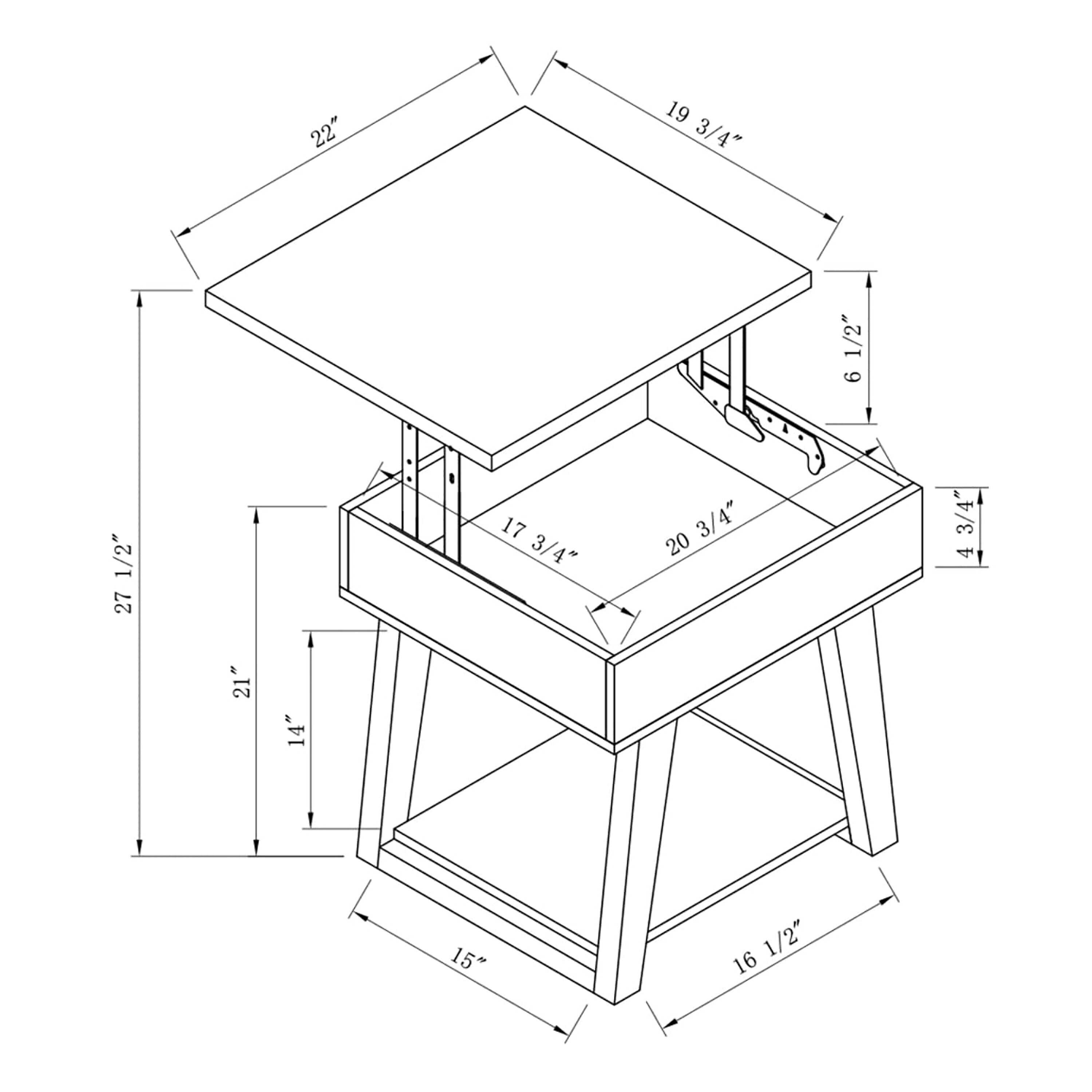 Furniture of America IDI-192425ET End-Tables - View #7