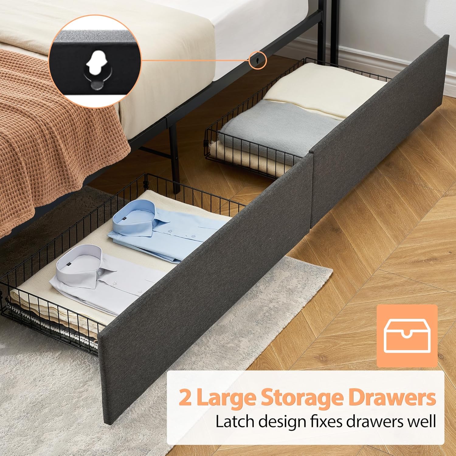 Qeetex LHF-BED-PHO-10VUTELC beds - View #5