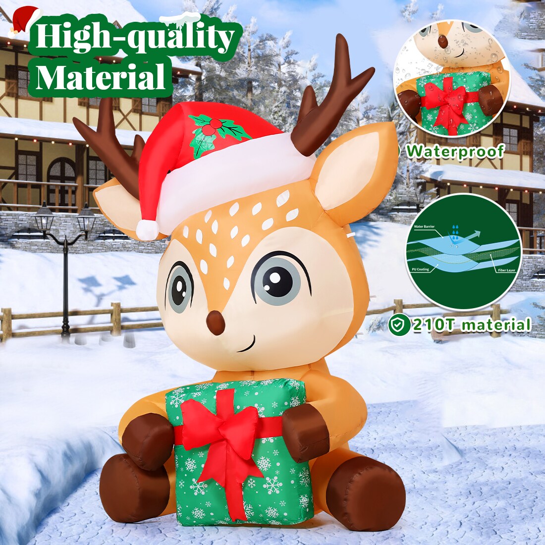 GOOSH DJ-SD-27507 Christmas-Inflatables - View #5