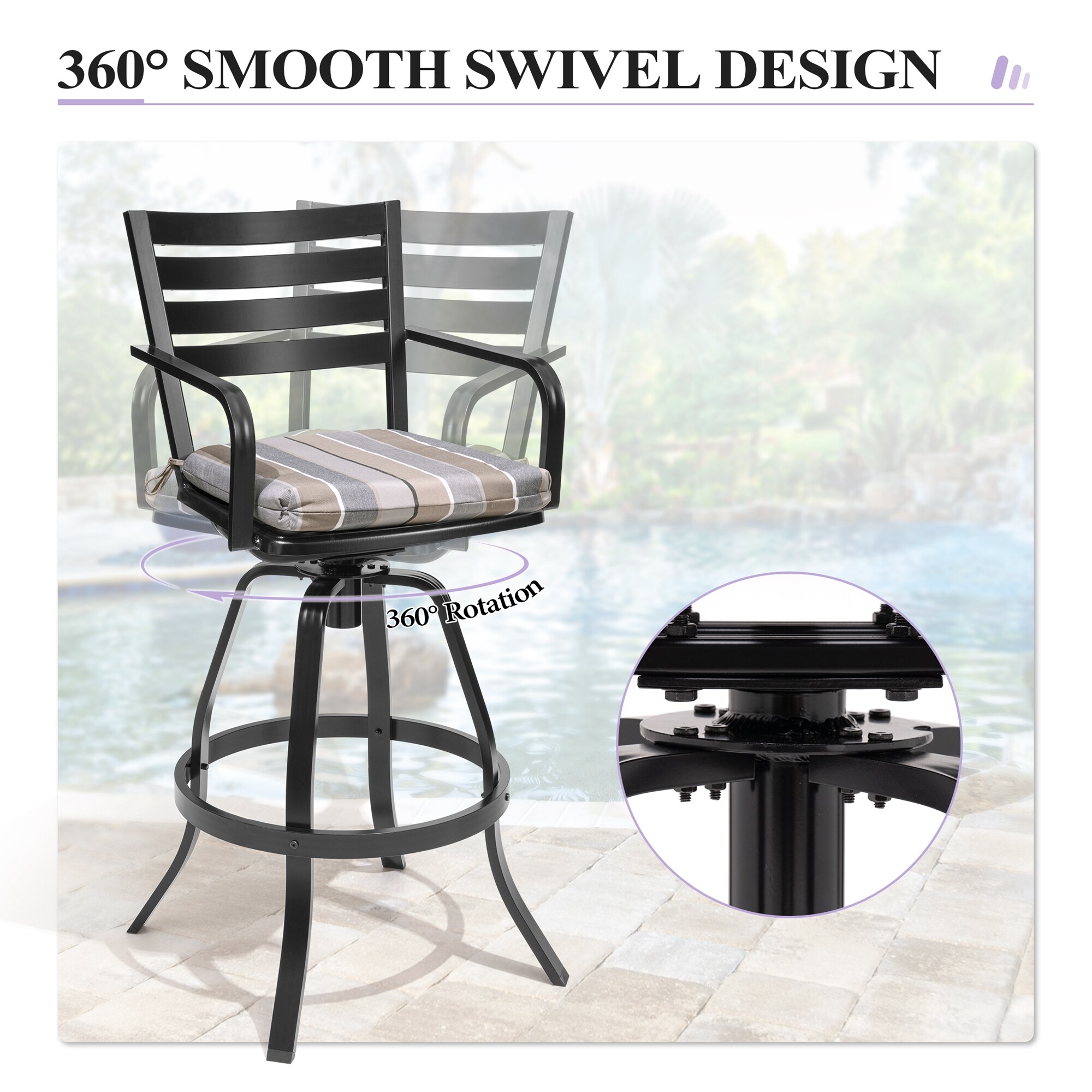 Crestlive Products CL-ST007CHA-2 Patio-Chairs - View #5