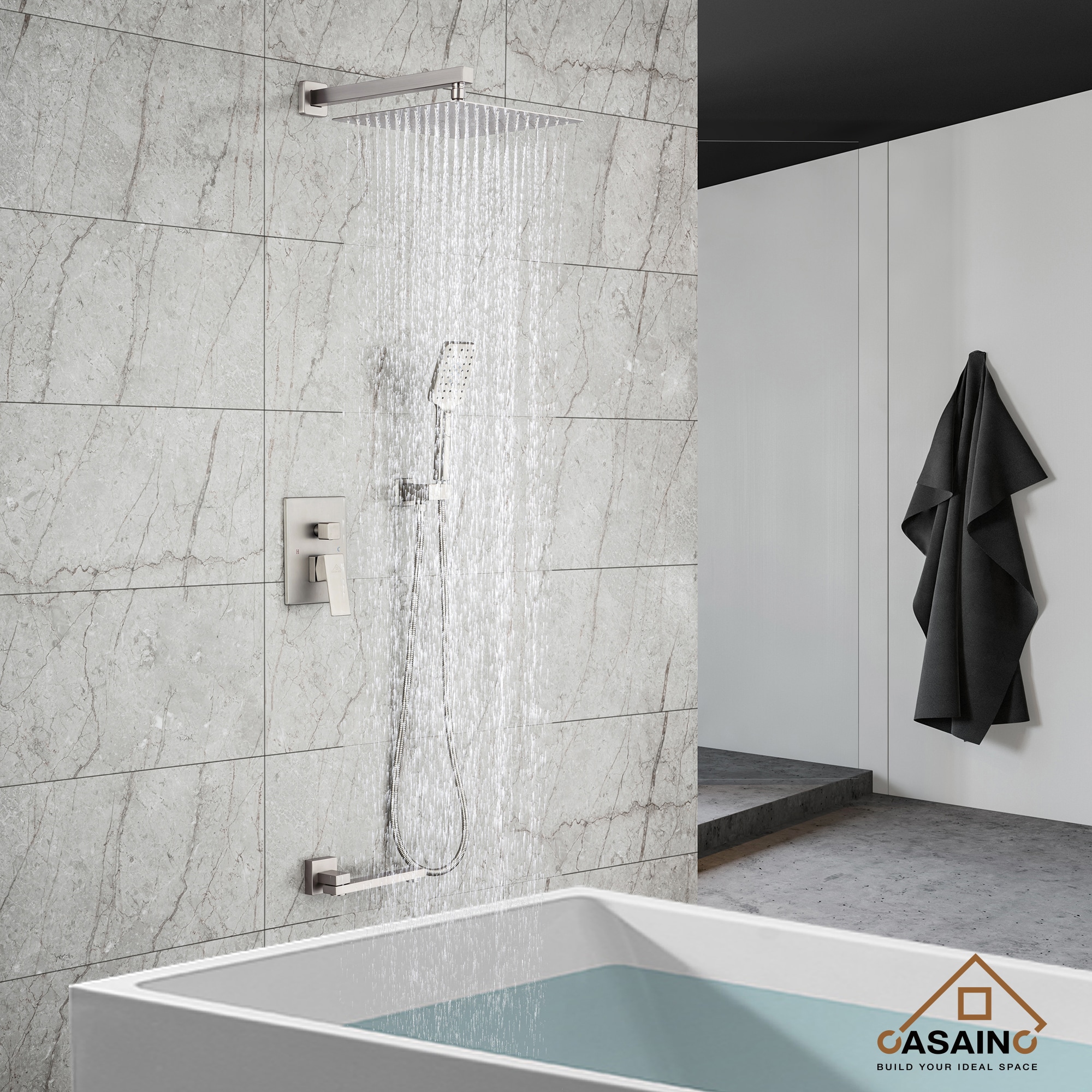 CASAINC CASA09BN Showerhead-Bar-Panels - View #2