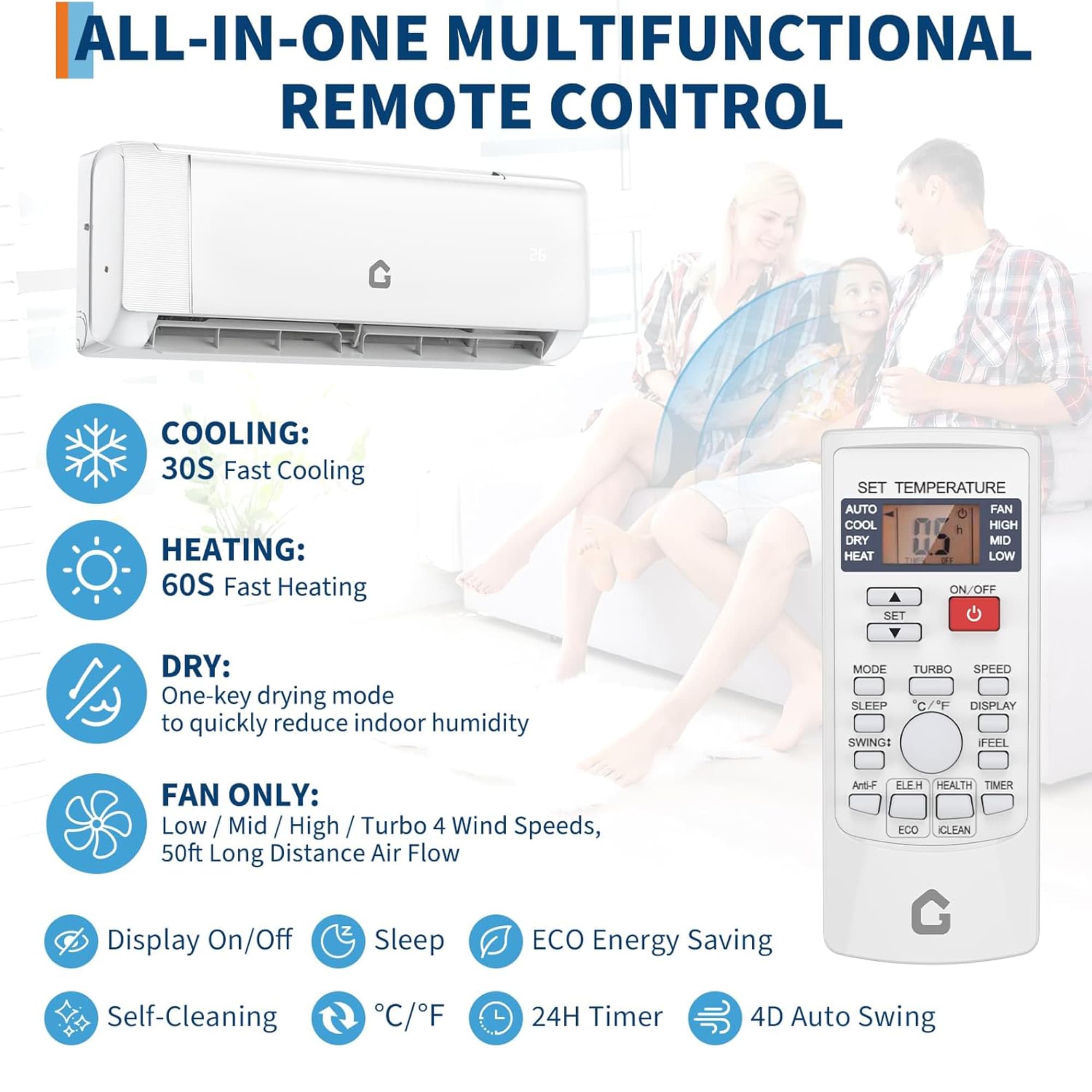 Der Rose LMX-PHO-161GL6KZ Wall-Air-Conditioners - View #2