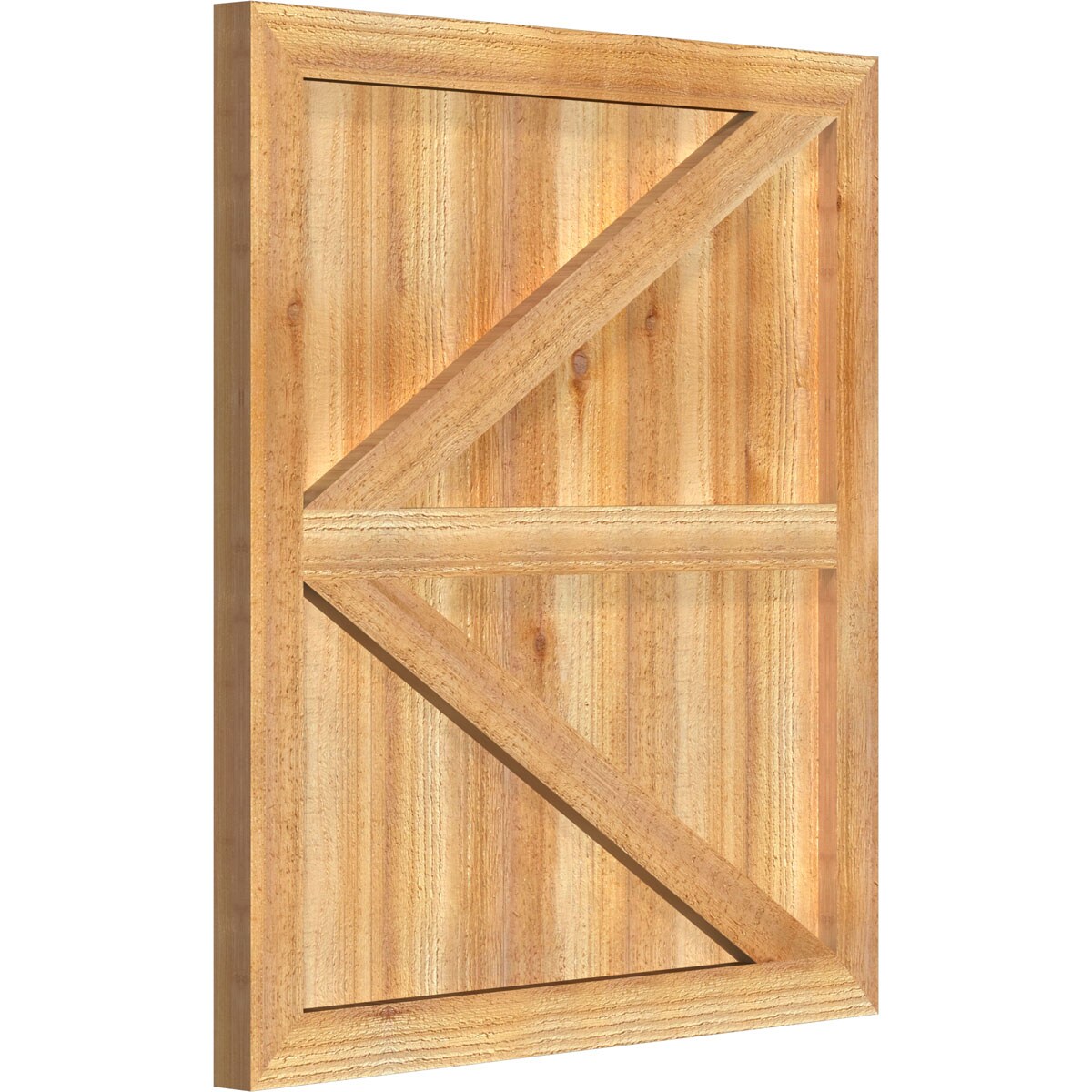 Ekena Millwork RBF06Z26X030RWR Exterior-Shutters - View #2