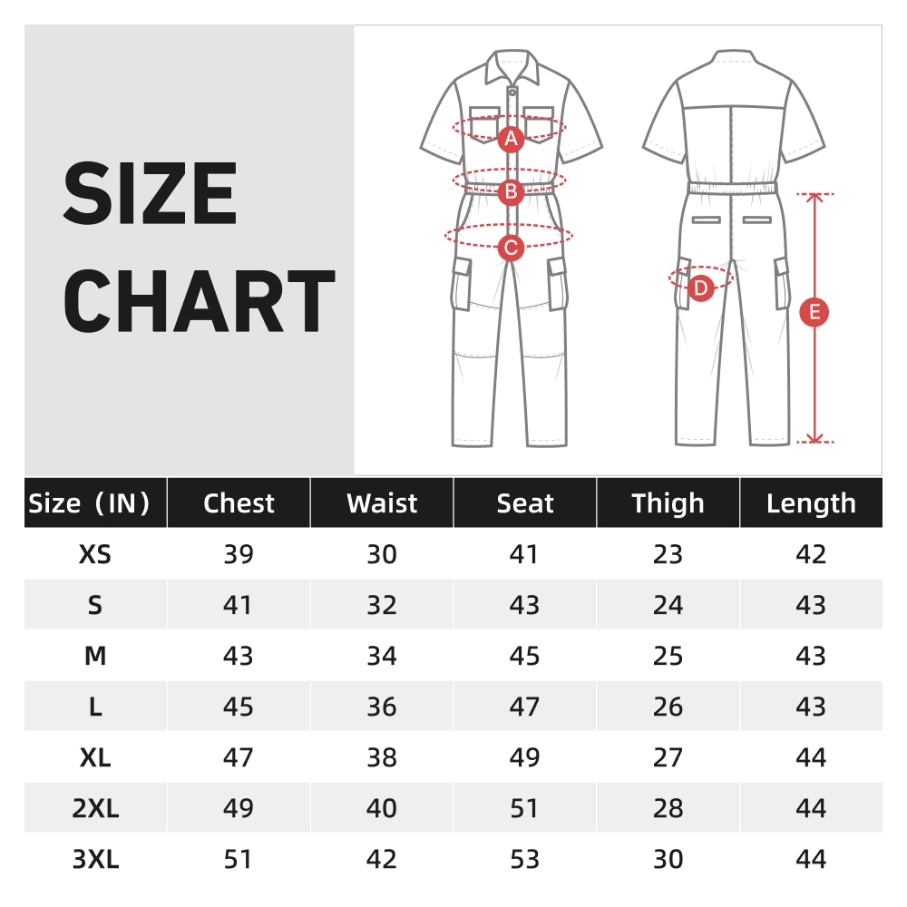 WORK IDEA US-KC0126-AG-L overalls - View #4