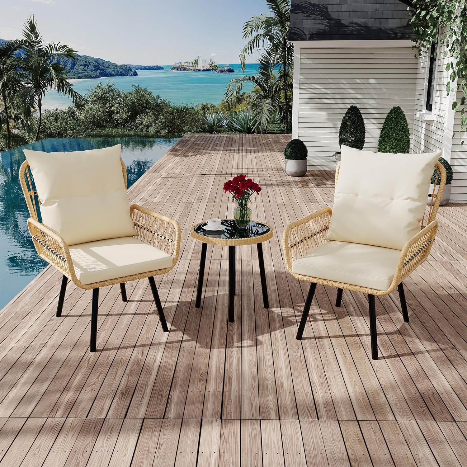 Qeetex DHZ-PHO-34UJ3CG8 Patio-Sofas-Daybeds - View #4