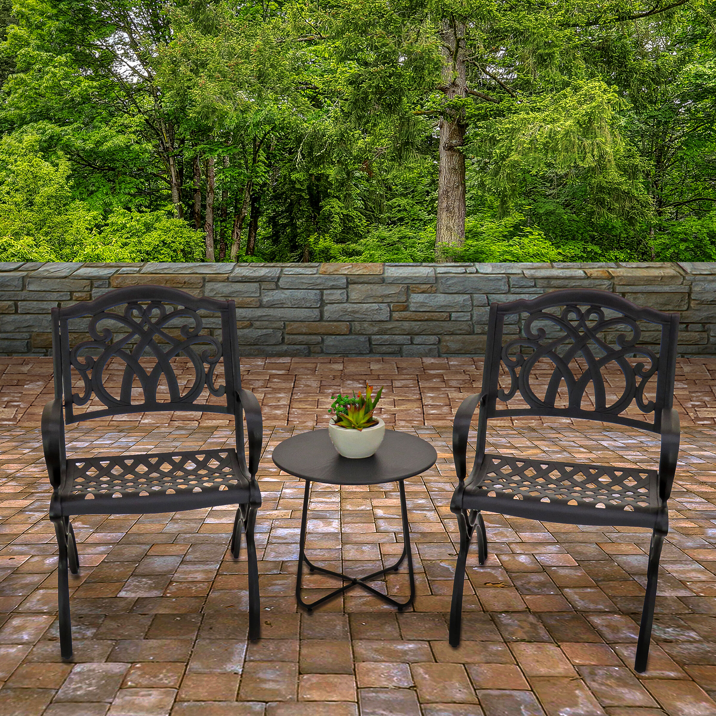 National Outdoor Living GH54-051C-CH Patio-Chairs - View #2