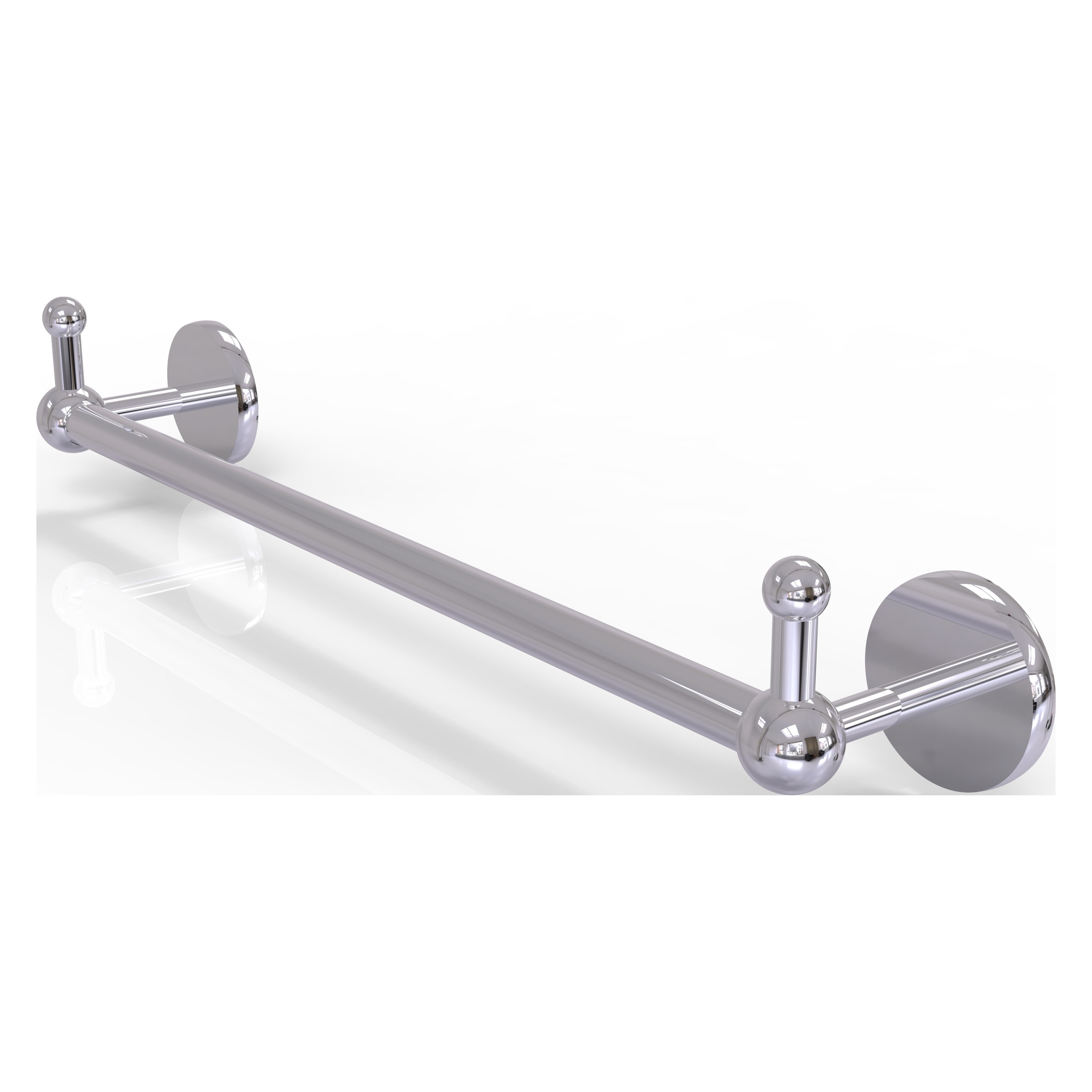 Allied Brass P1000-41-18-PEG-PC Prestige Skyline 18-in Polished Chrome Wall mount Single Towel Bar