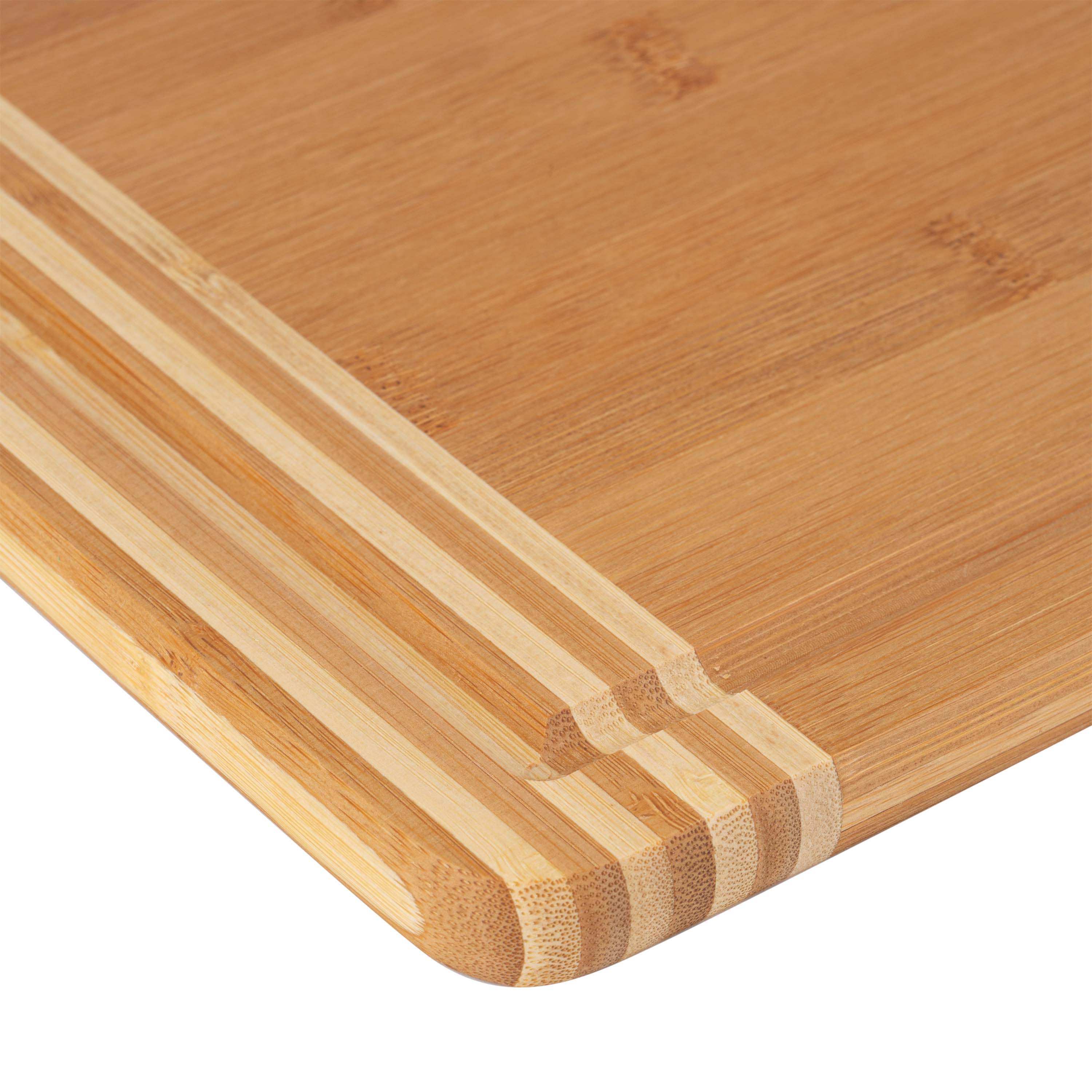 Kitchen Details Bamboo Cutting Board 13.78-in L x 9.84-in W Wood