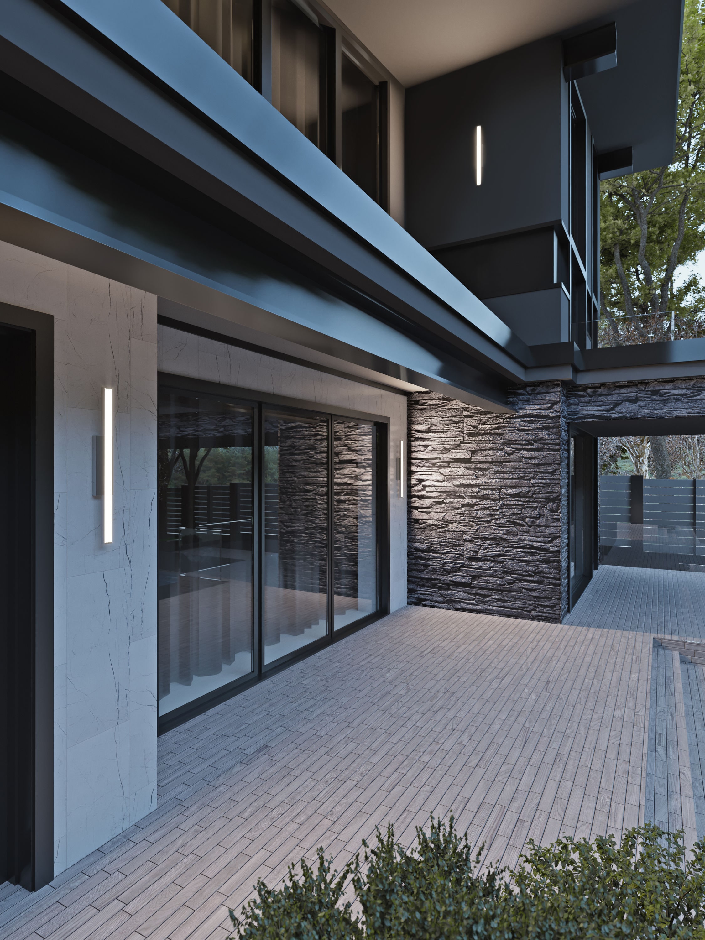 AFX GLEW0524L30UDTG Outdoor-Wall-Lighting - View #2