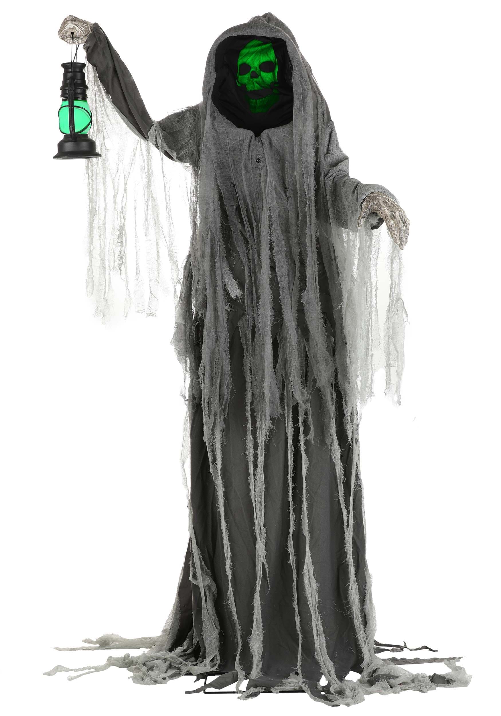 HalloweenCostumes.com FUN4249-ST FUN Costumes 6FT Looming Haunted Phantom Animated Halloween Prop Standard