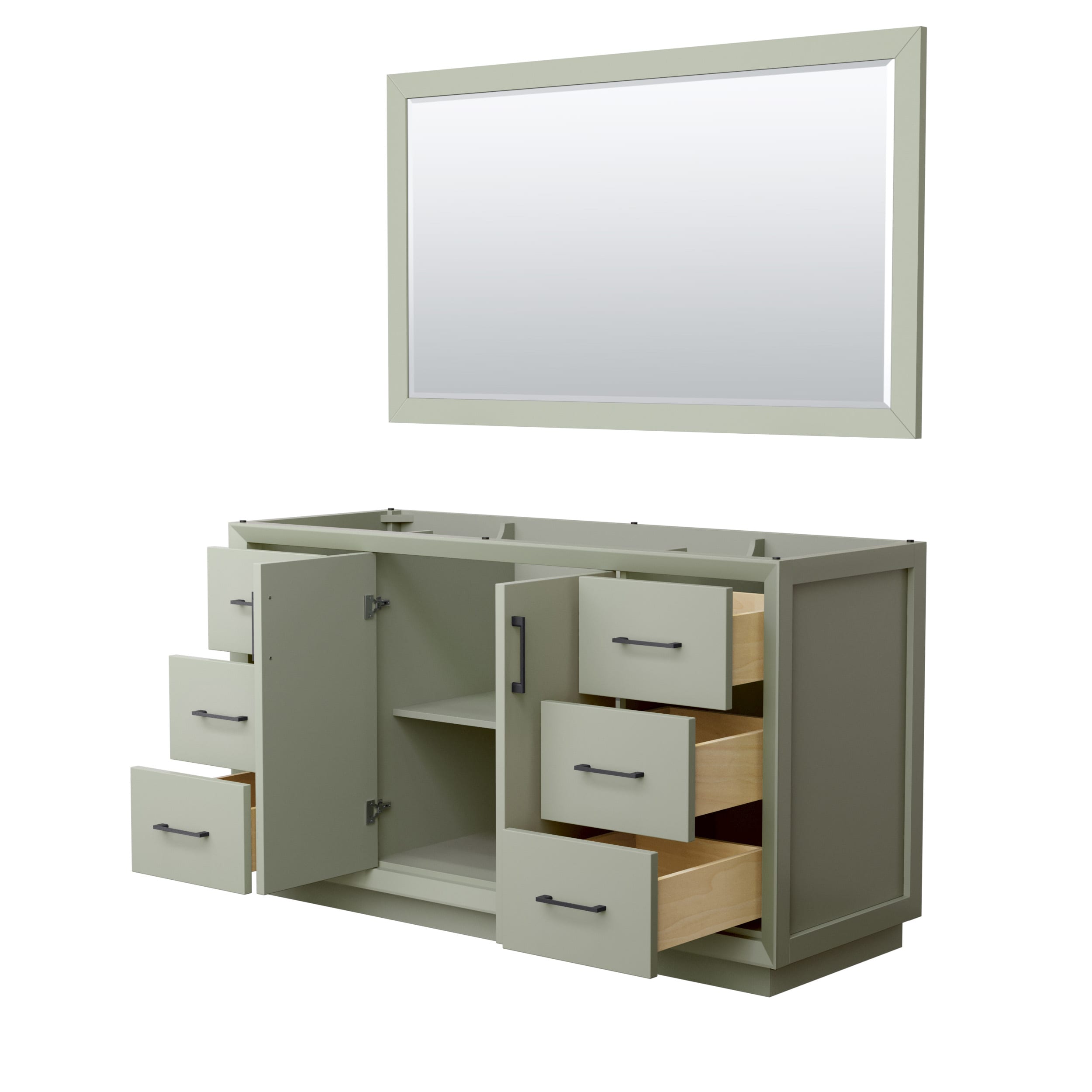 Wyndham Collection WCF414160SLBCXSXXM58 vanities - View #2