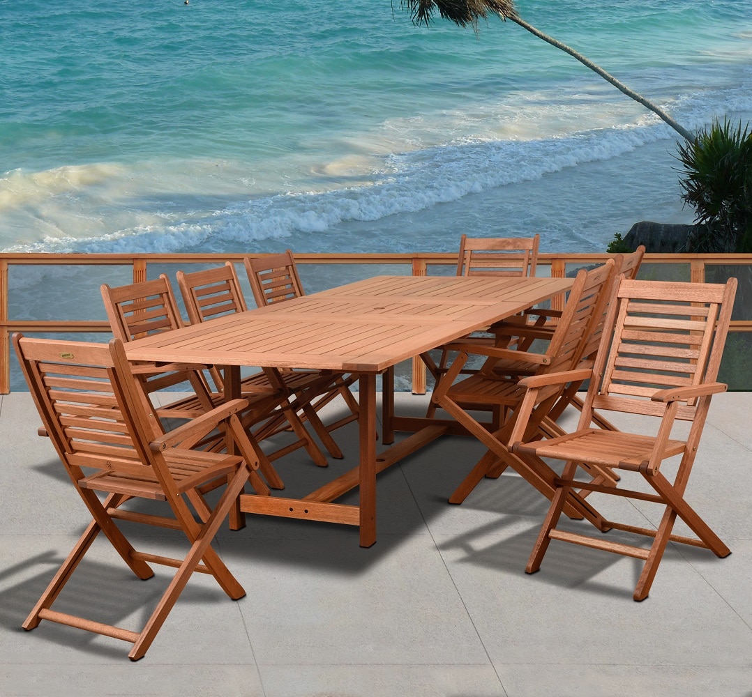 International Home EN-IH-BRAN9PC Patio-Dining-Sets - View #2