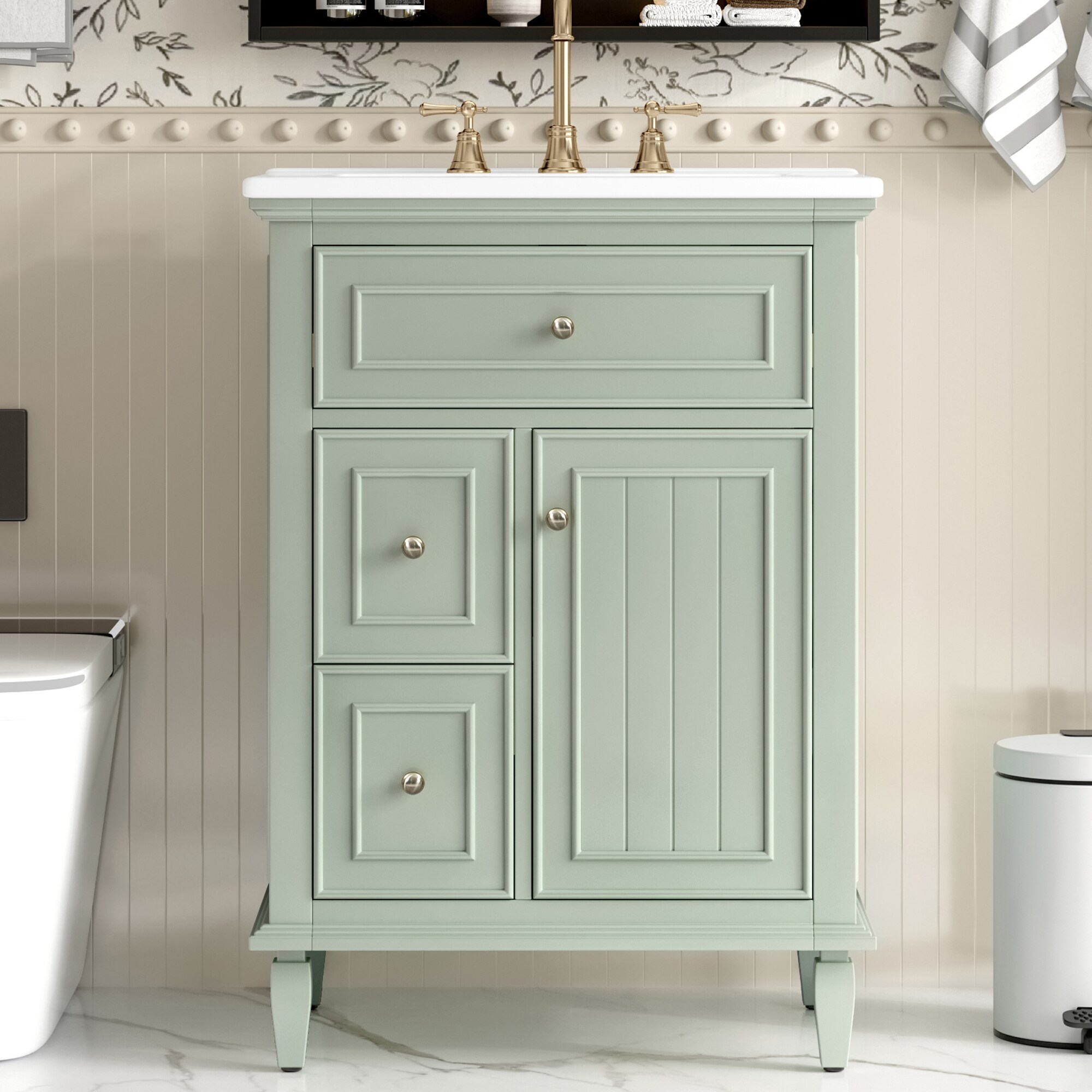 ModernLuxe L3P-N759P252821G Bath-Vanity-Combo - View #2