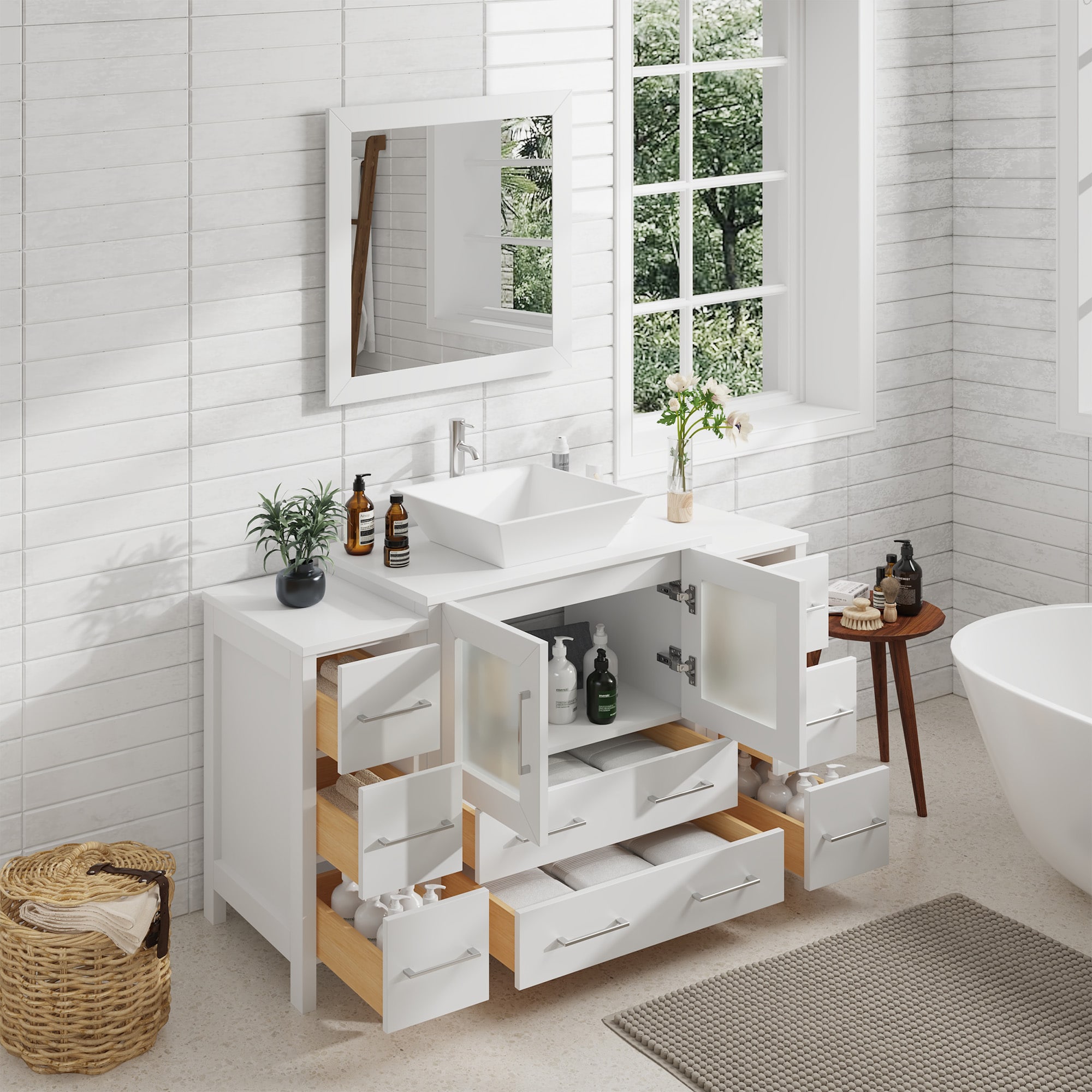 Vanity Art VA3130-54W Bath-Vanity-Combo - View #3