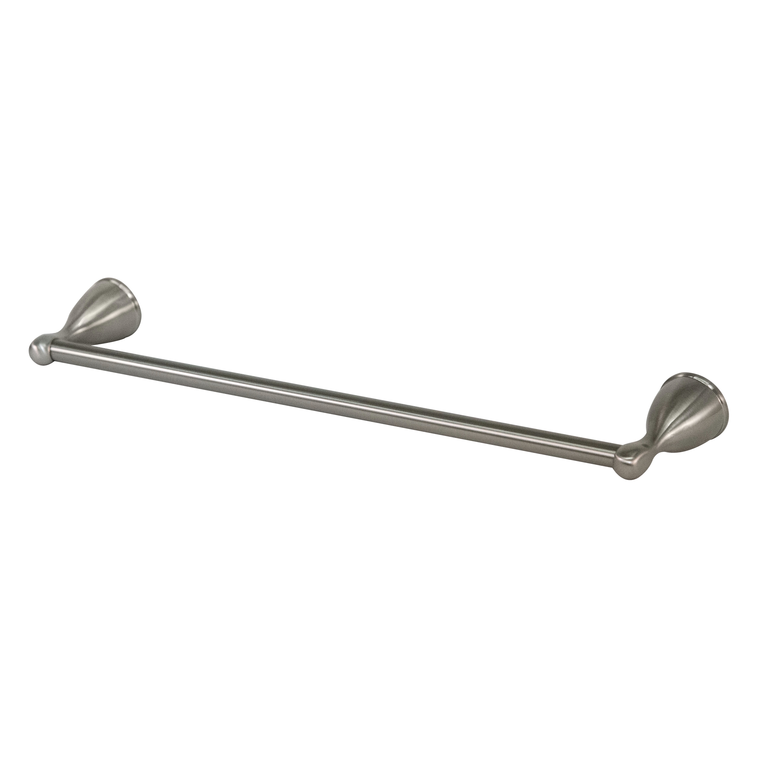 Design House 558650 Ames 20-in Brushed Nickel Wall mount Single Towel Bar