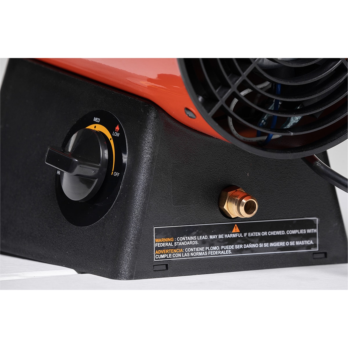 HeatFast GFA 60000-BTU Outdoor Portable Forced Air Propane Heater HF60G ...