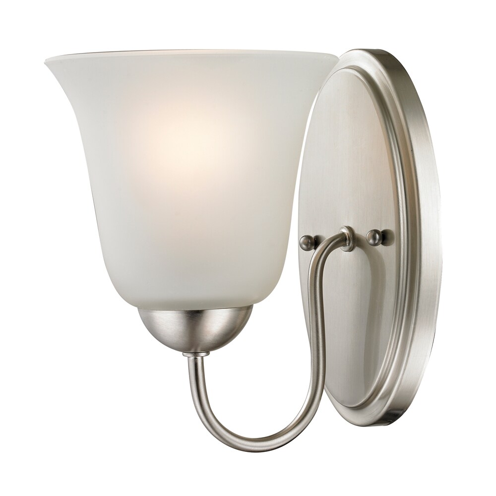 Westmore Lighting Ashland 6-in 1-Light Brushed Nickel Transitional ...