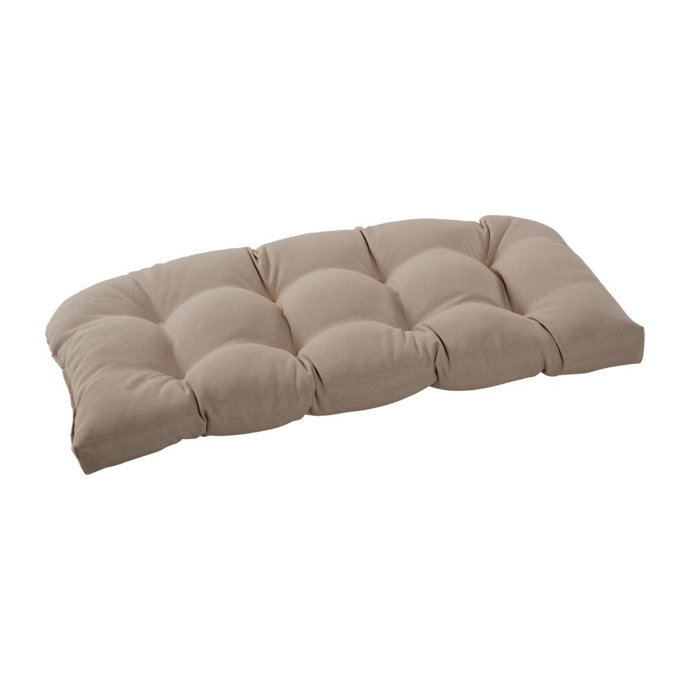 Haven Way 44-in x 19-in Tan Patio Bench Cushion at Lowes.com
