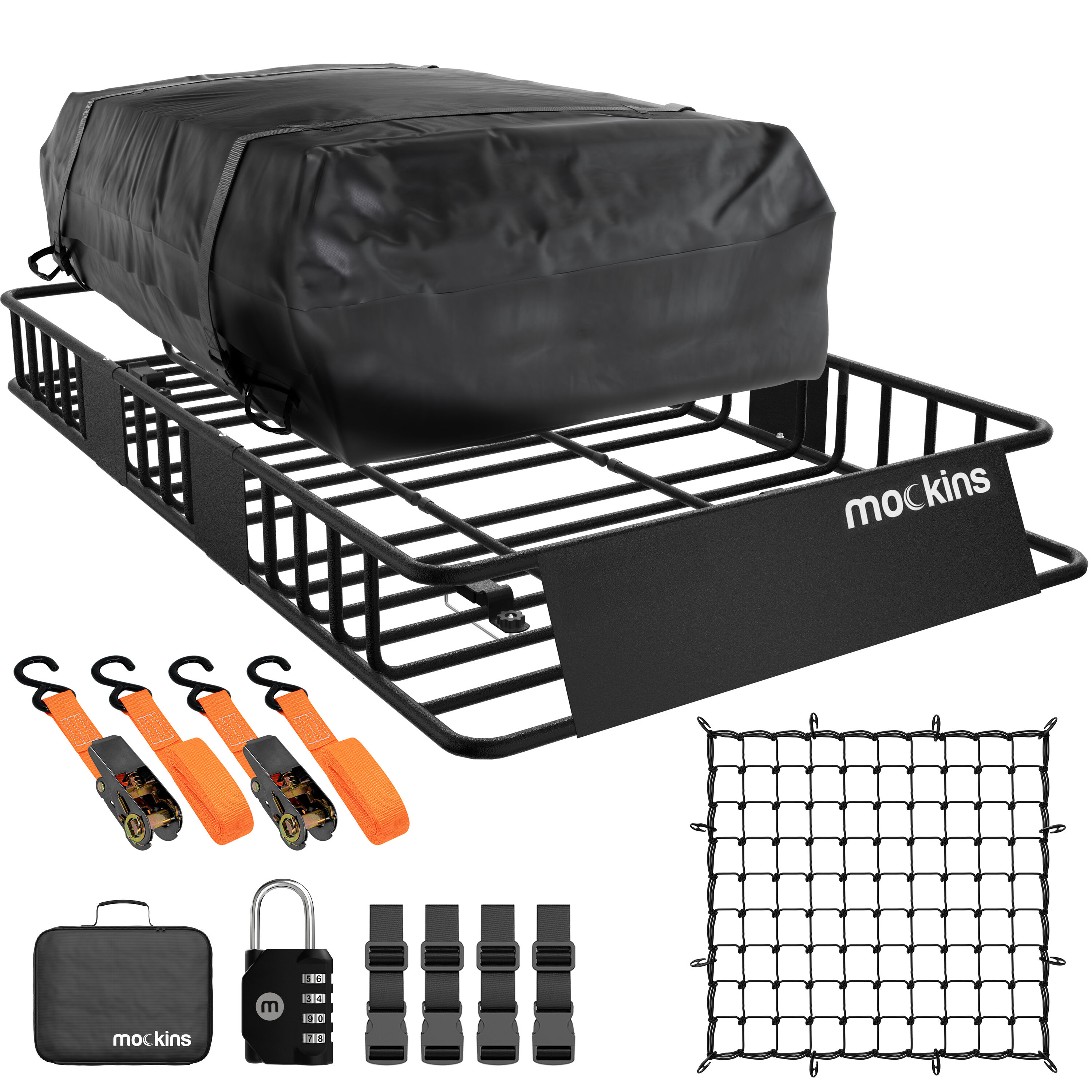 Mockins Roof Carrier 64-in Steel Roof Multi-use rack (Hardware Included)