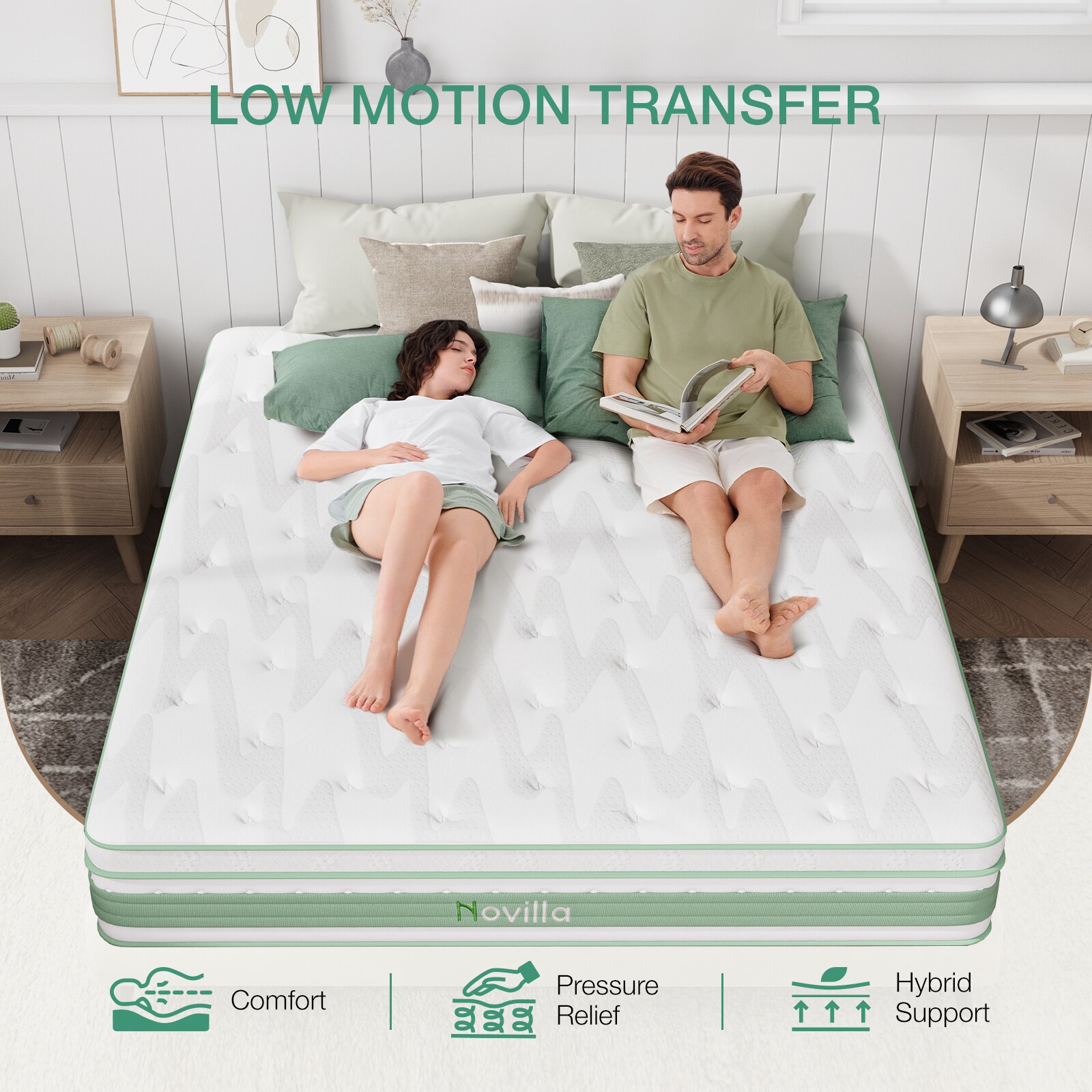 Novilla LW-12-Q-NV02 Mattresses-Boxsprings - View #5