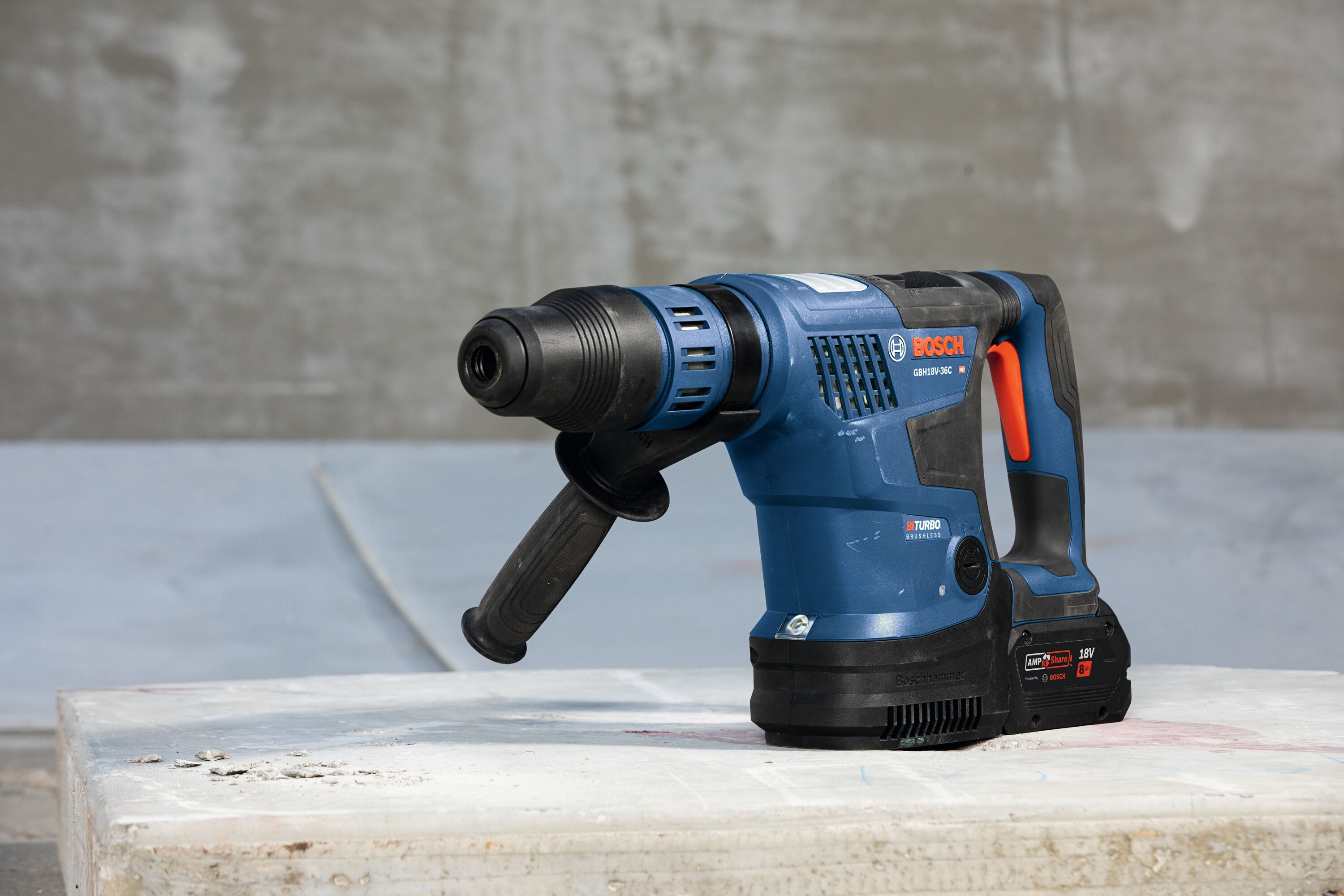 Bosch PROFACTOR 18-volt 8-Amp 1-9/16-in Sds-max Variable Speed Cordless  Rotary Hammer Drill (Bare Tool) in the Rotary Hammer Drills department at