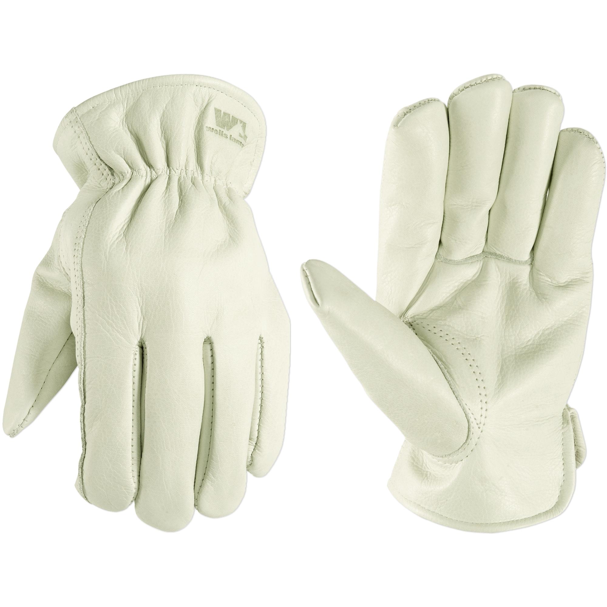 Wells Lamont 1171L-L01 Large Off-white Leather Everyday Gloves 1 -Pairs