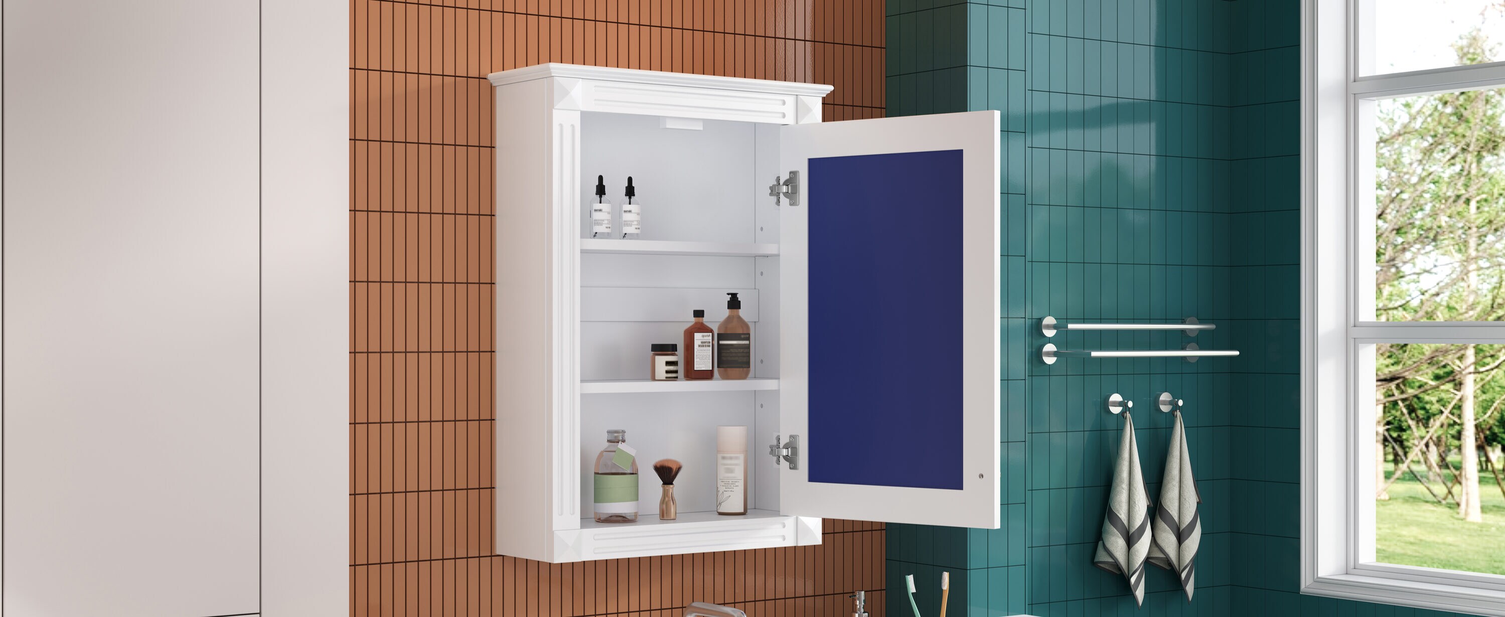 Forclover CFU-W2700P195640 Bathroom-Medicine-Cabinets - View #9