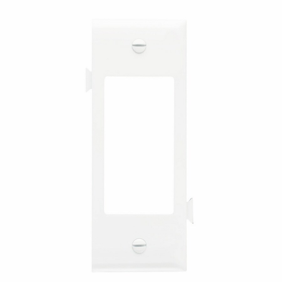 Legrand PJSC26WCC10 Pass Seymour 1 -Gang Midsize Size White Plastic Indoor Decorator Wall Plate