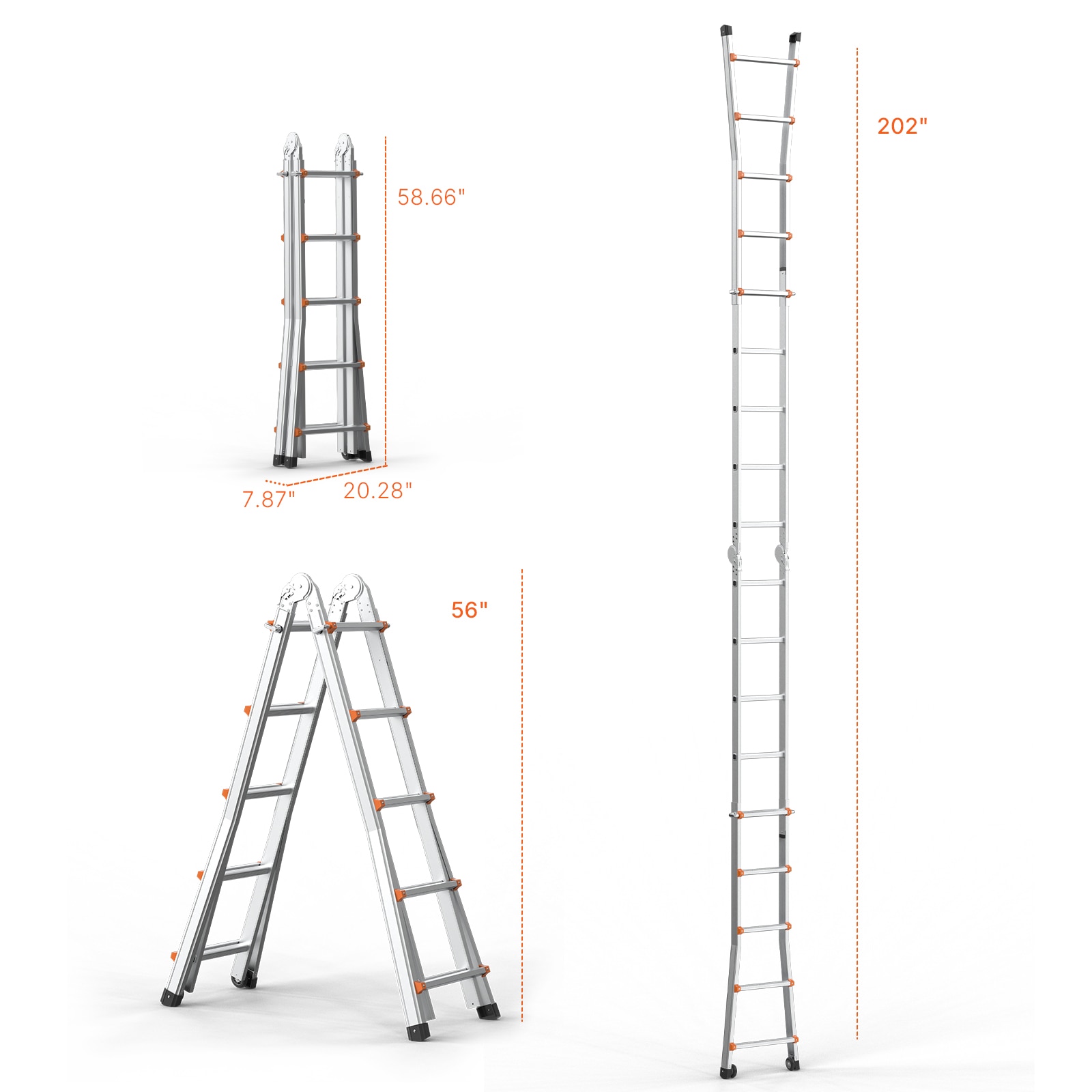 VEVOR SCDGNAZXYST506090V0 Step-Ladders - View #2