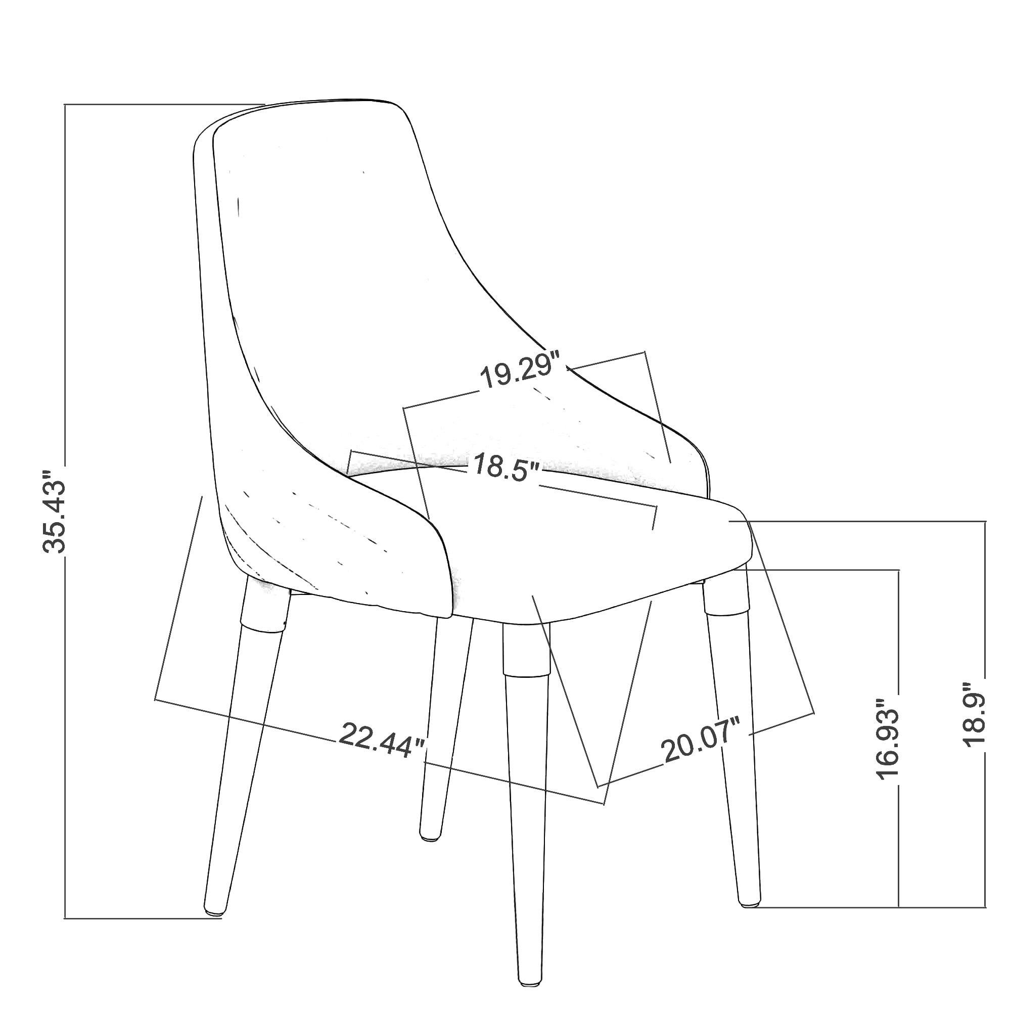 Manhattan Comfort 1013363 Dining-Chairs - View #3