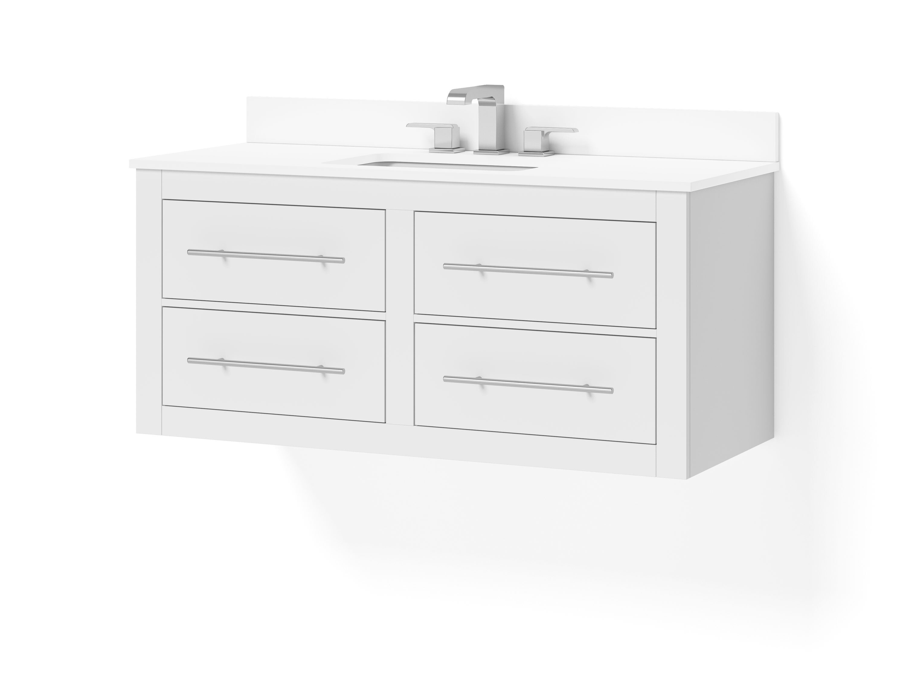 allen + roth LWS48HWV Bath-Vanity-Combo - View #6