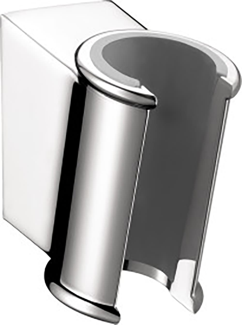 Hansgrohe 28324000 Chrome 1.75-Inches Universal Shower Hand shower holder