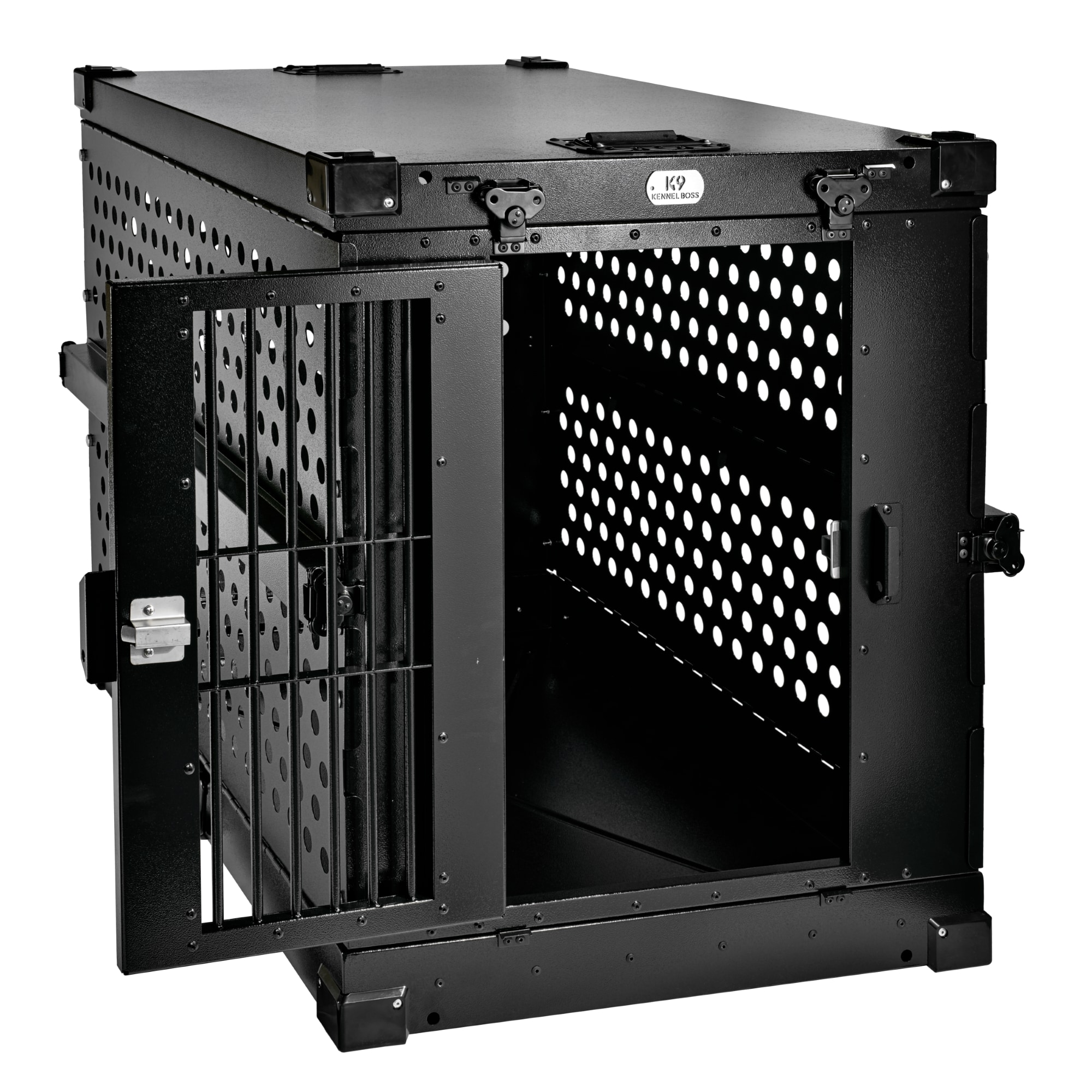 Large Black Heavy Duty Collapsible Airline Approved Dog Crate