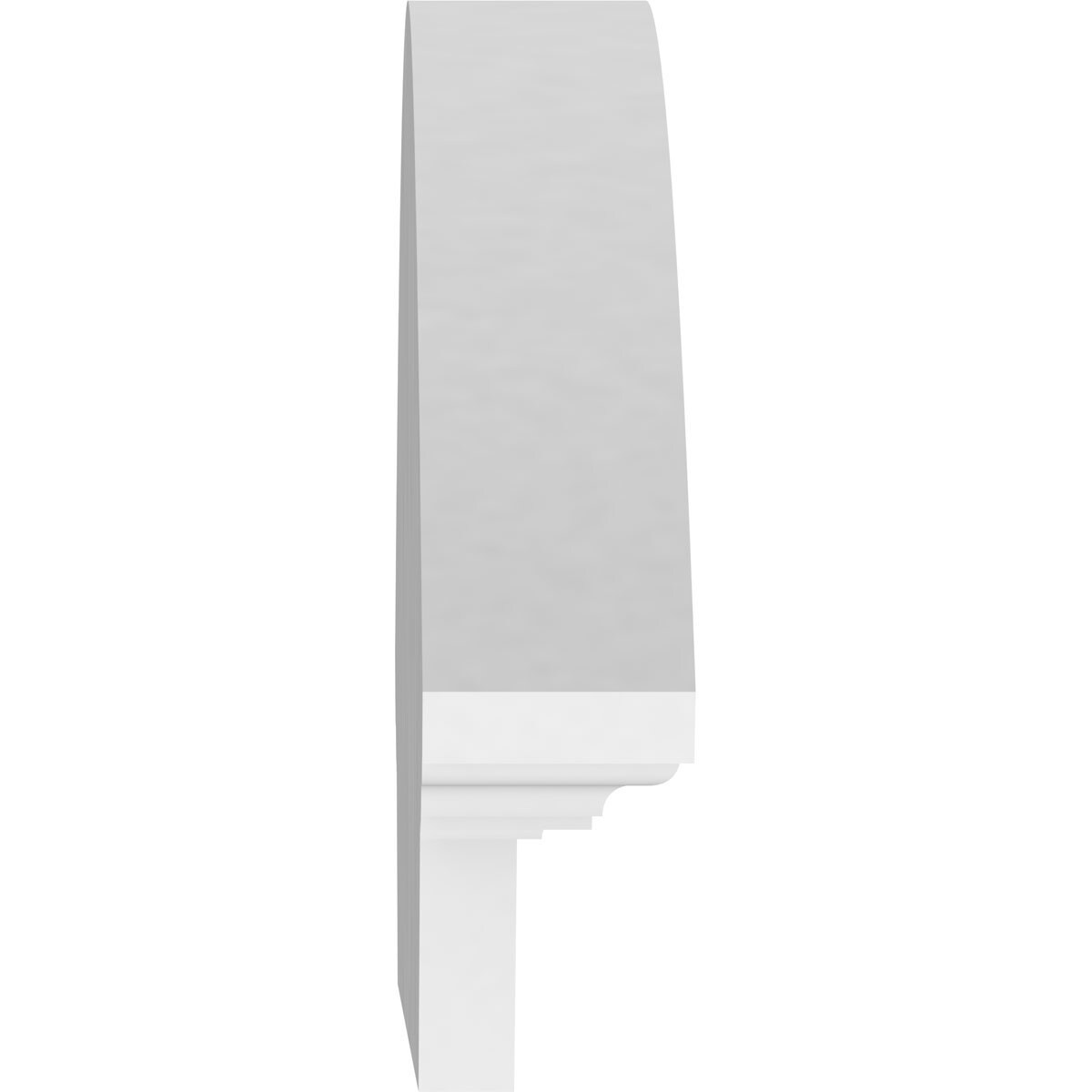 Ekena Millwork PEDP034X120ARD00 Exterior-Window-Trim - View #3