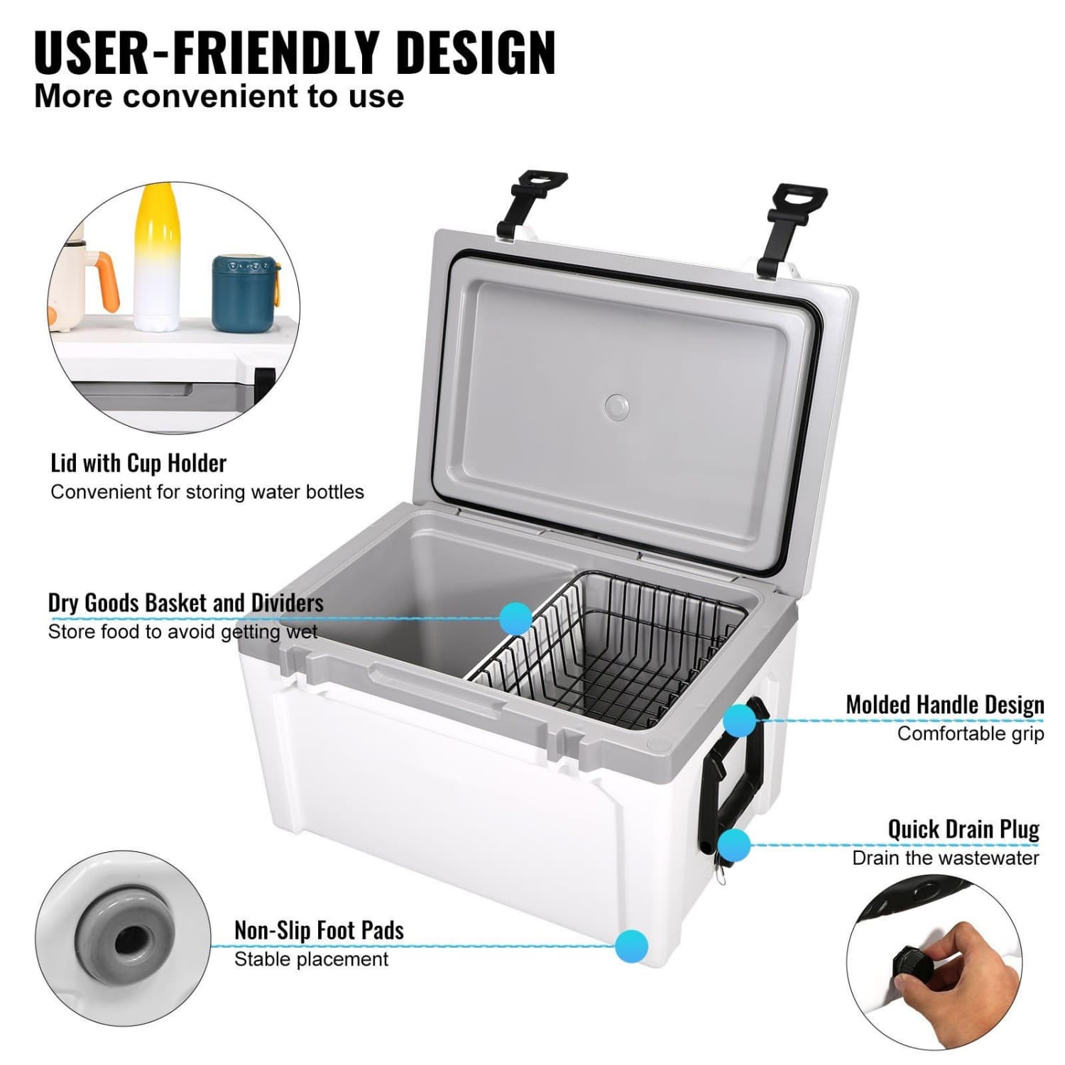 Angel Sar L2ZYY415HCIR-55 Portable-Coolers - View #4