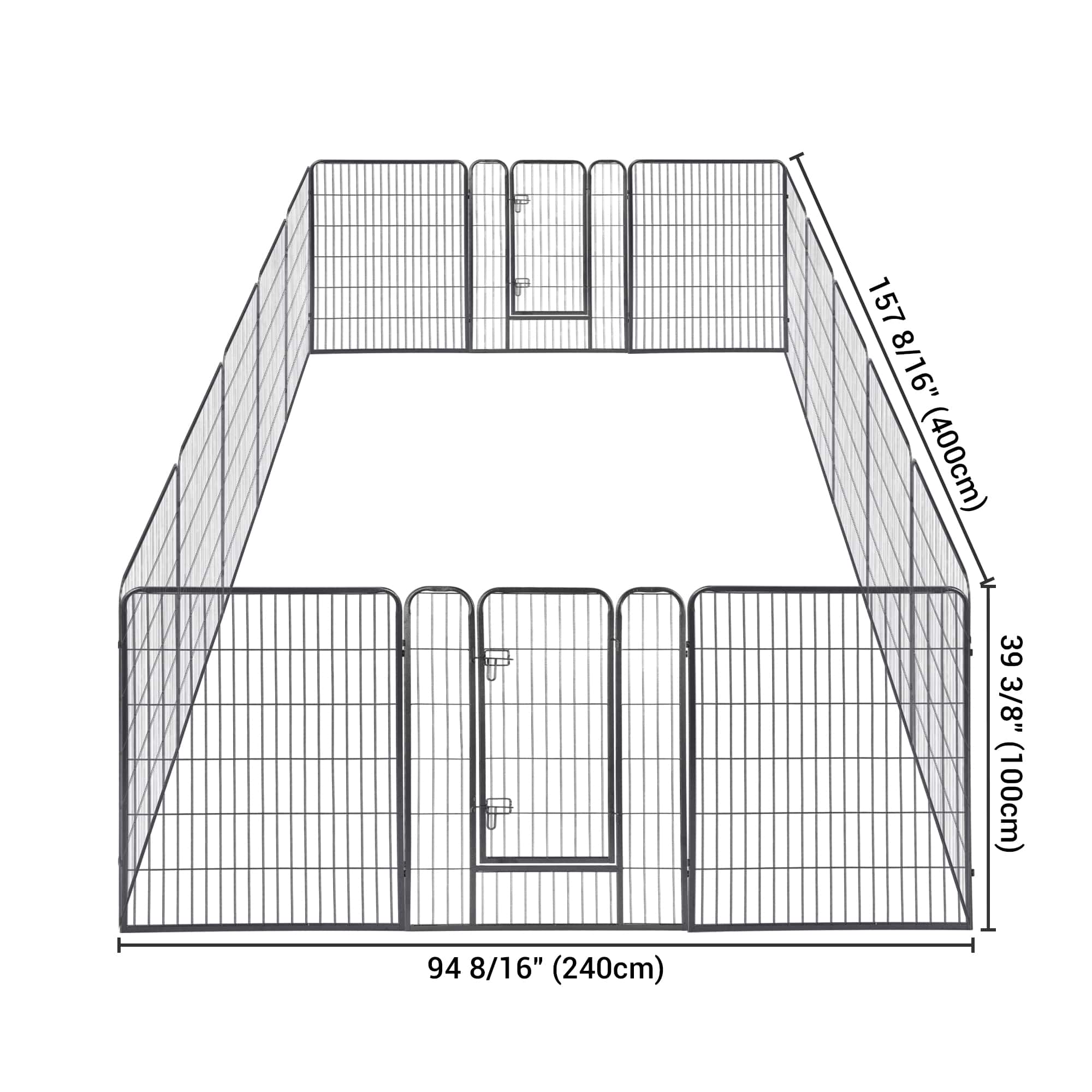 Yescom 17DPP006-8P40X2-LO Dog-Pens - View #2