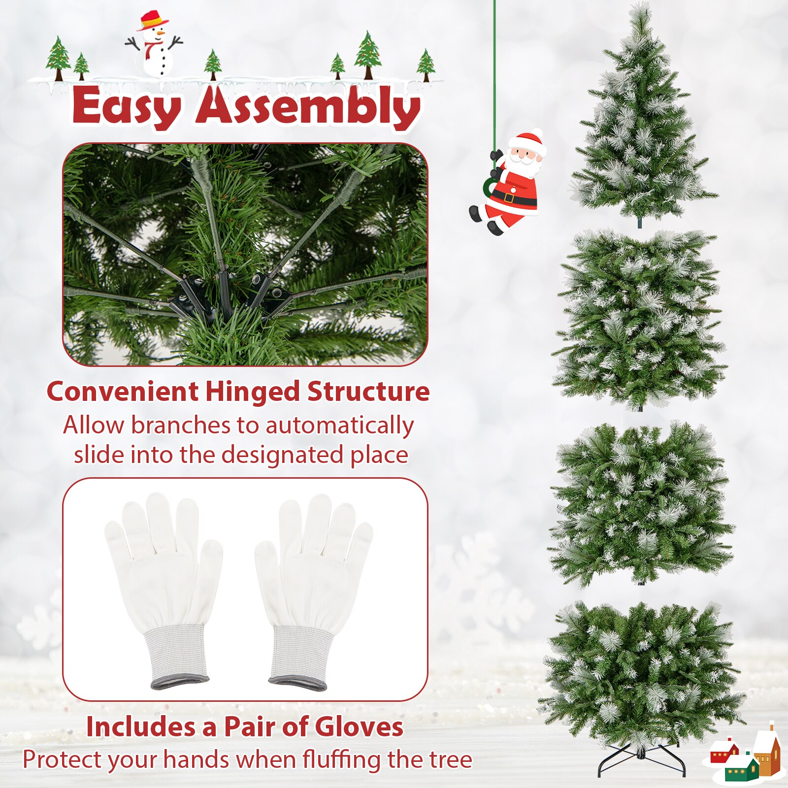 Slickblue D-CO-L-SU58942MC Artificial-Christmas-Trees - View #7
