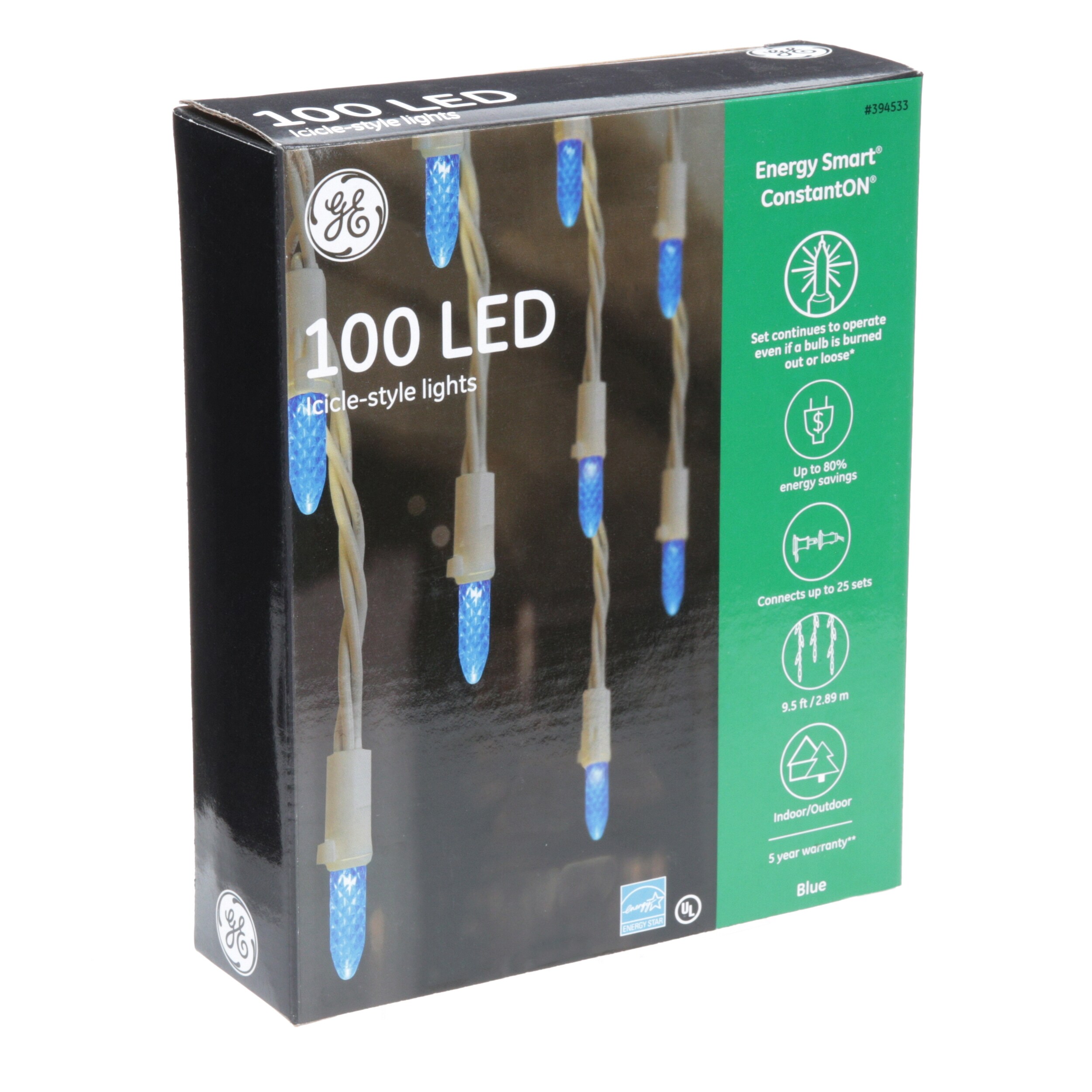 GE 97434LO Christmas-Icicle-Lights - View #4