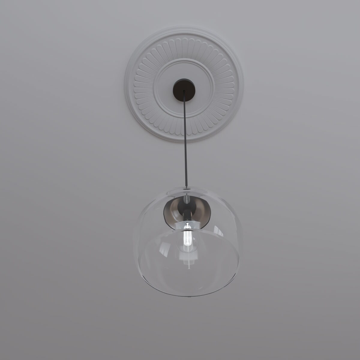 Ekena Millwork CMP19BEGBW Ceiling-Medallions - View #7